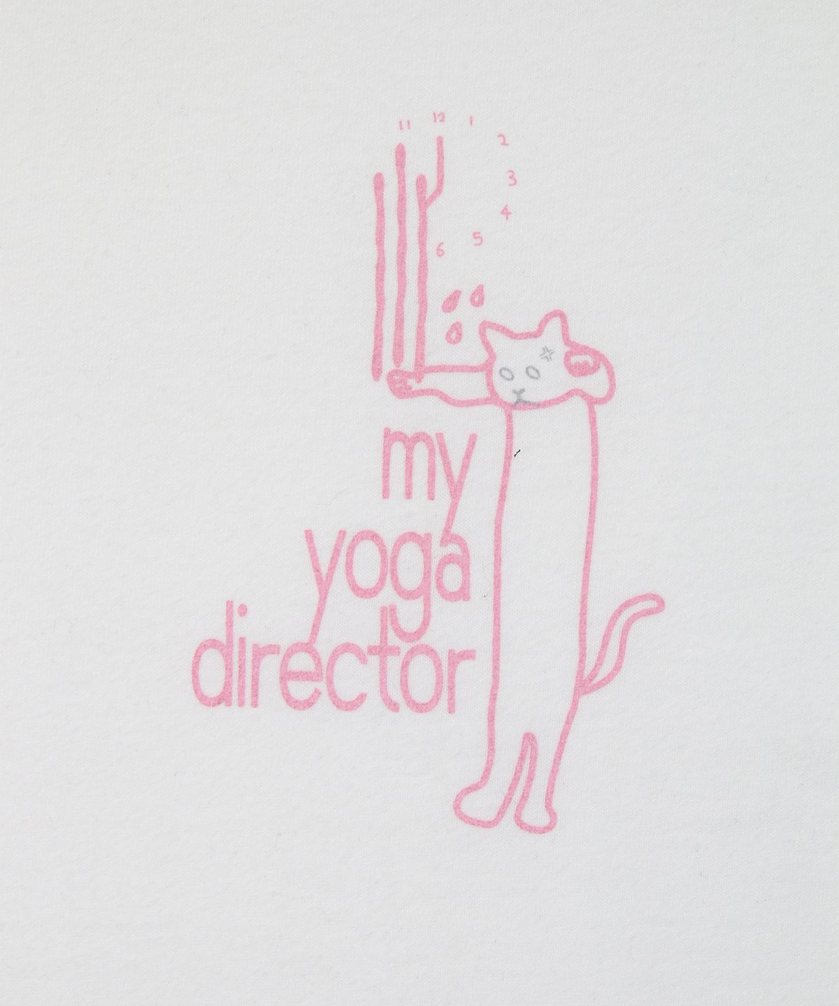 카렌다(KALENDAR) My Yoga Director 1/2 Tee [White]