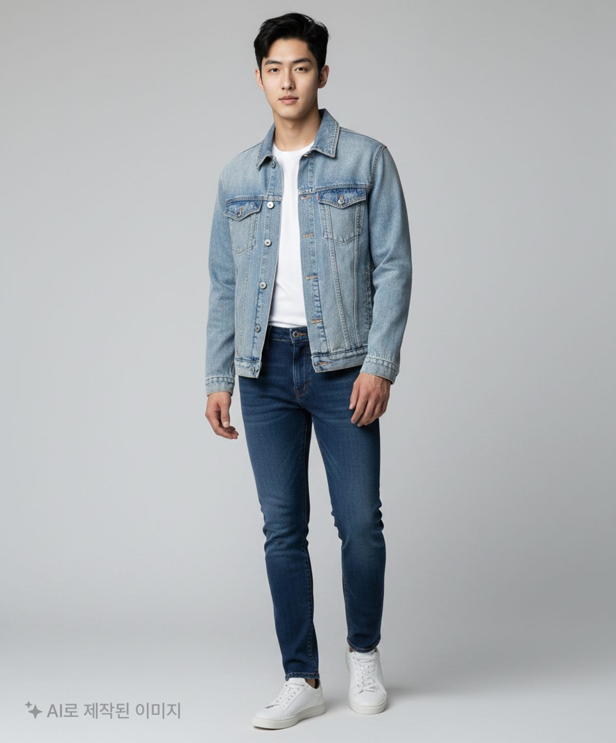 엘오지지 x 에이치엔엠(L.O.G.G x H&M) 데님/트러커 재킷 XL