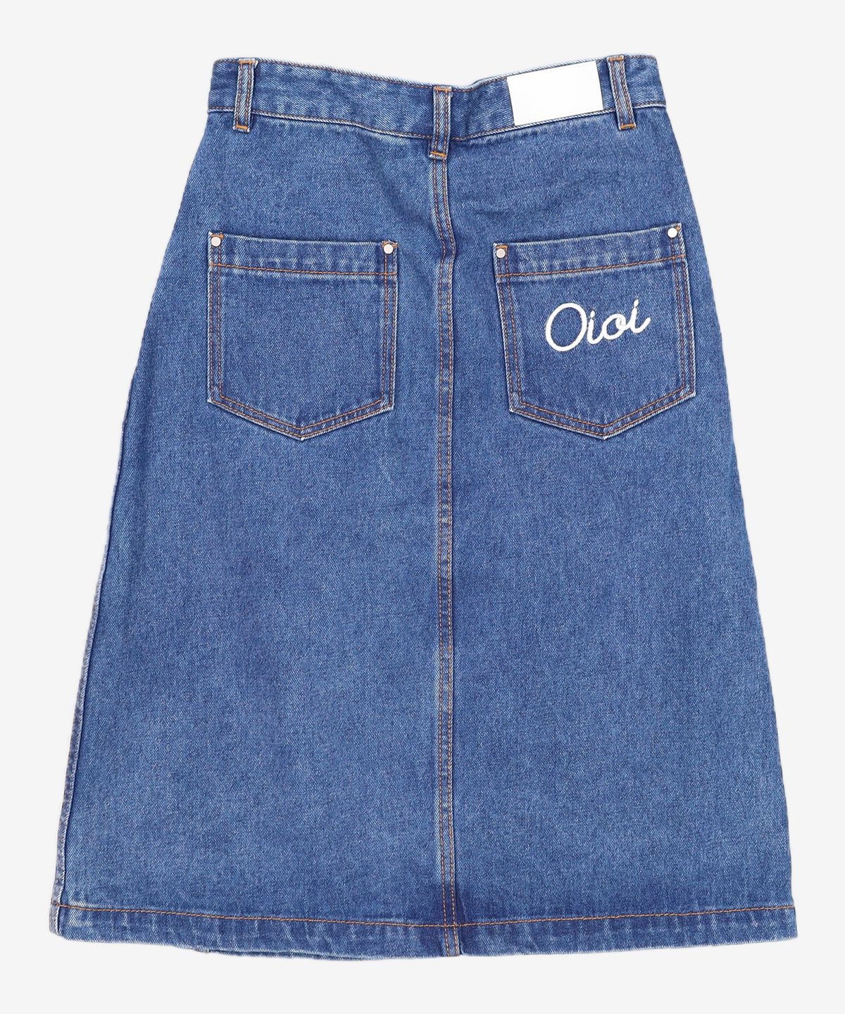 오아이오아이 컬렉션(OIOI COLLECTION) FATIGUE DENIM SKIRT [BLUE] M