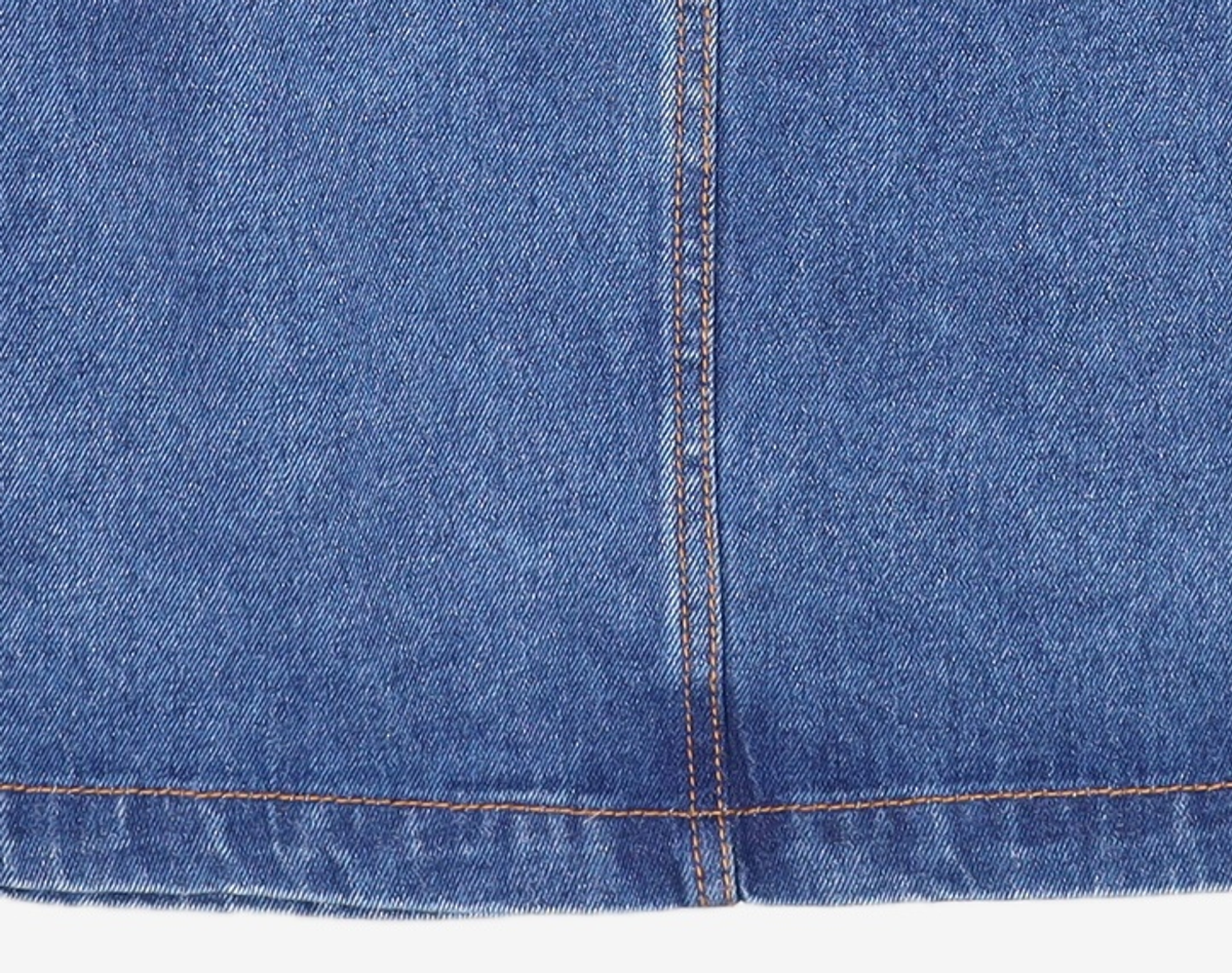 오아이오아이 컬렉션(OIOI COLLECTION) FATIGUE DENIM SKIRT [BLUE] M