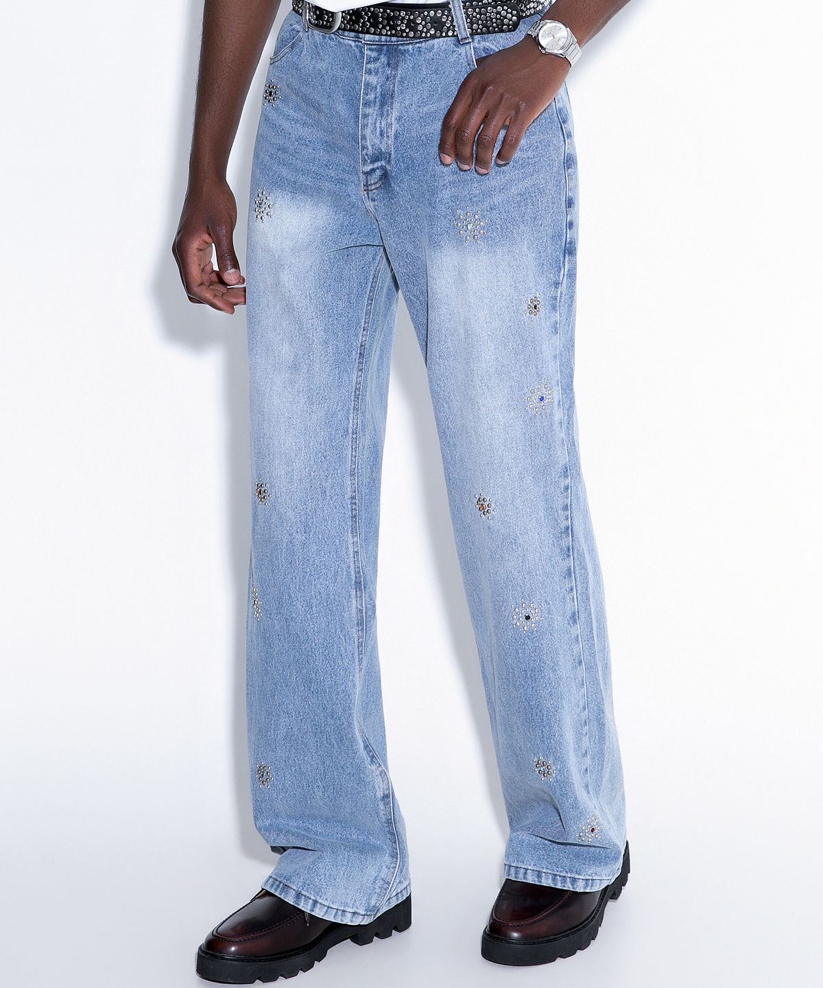 스트라이크(STRIKE) Radiant Stud Flare Denim