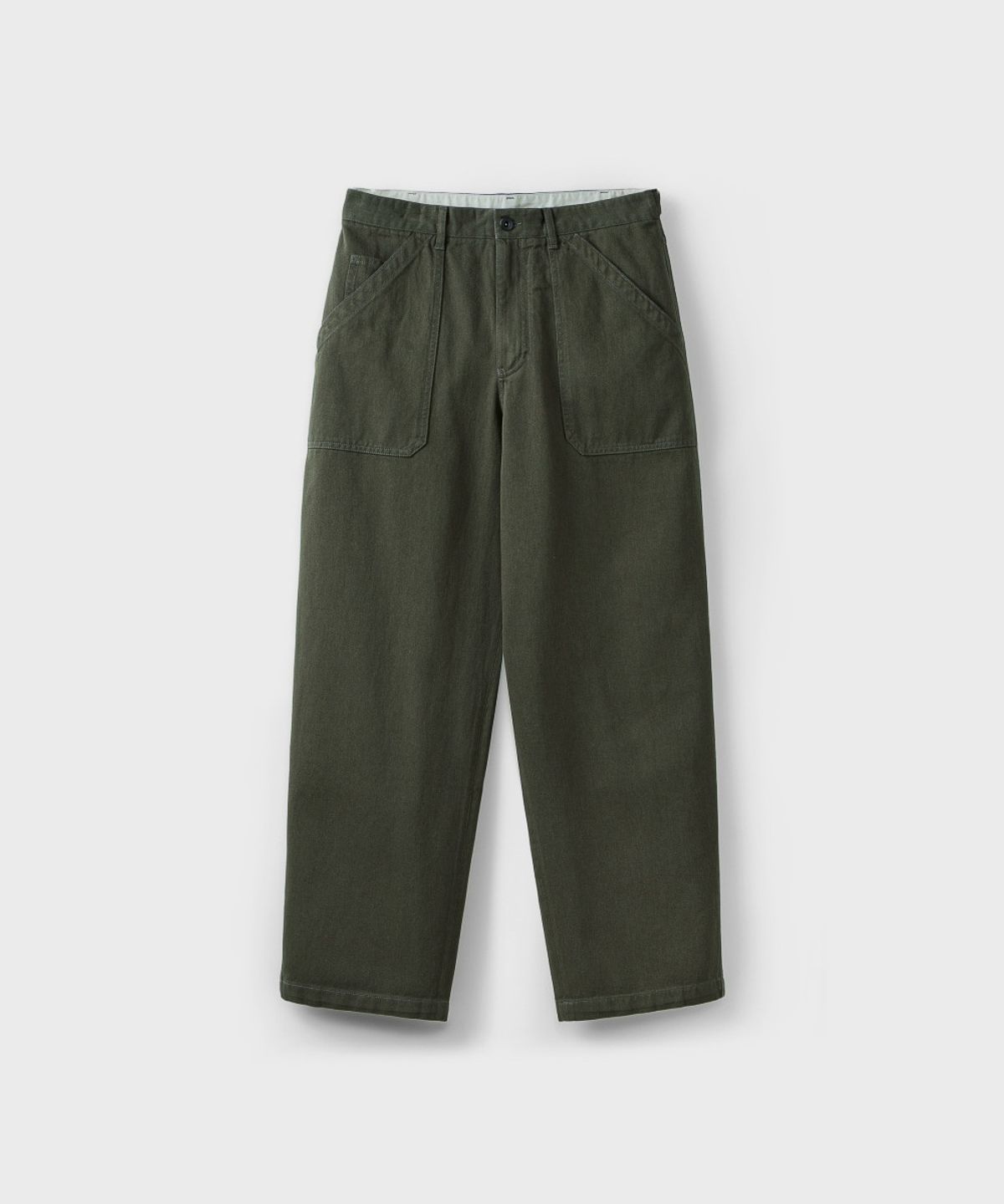 유니온블루(UNION BLUE) ARCHON TWILL FATIGUE PANTS [DARK OLIVE]