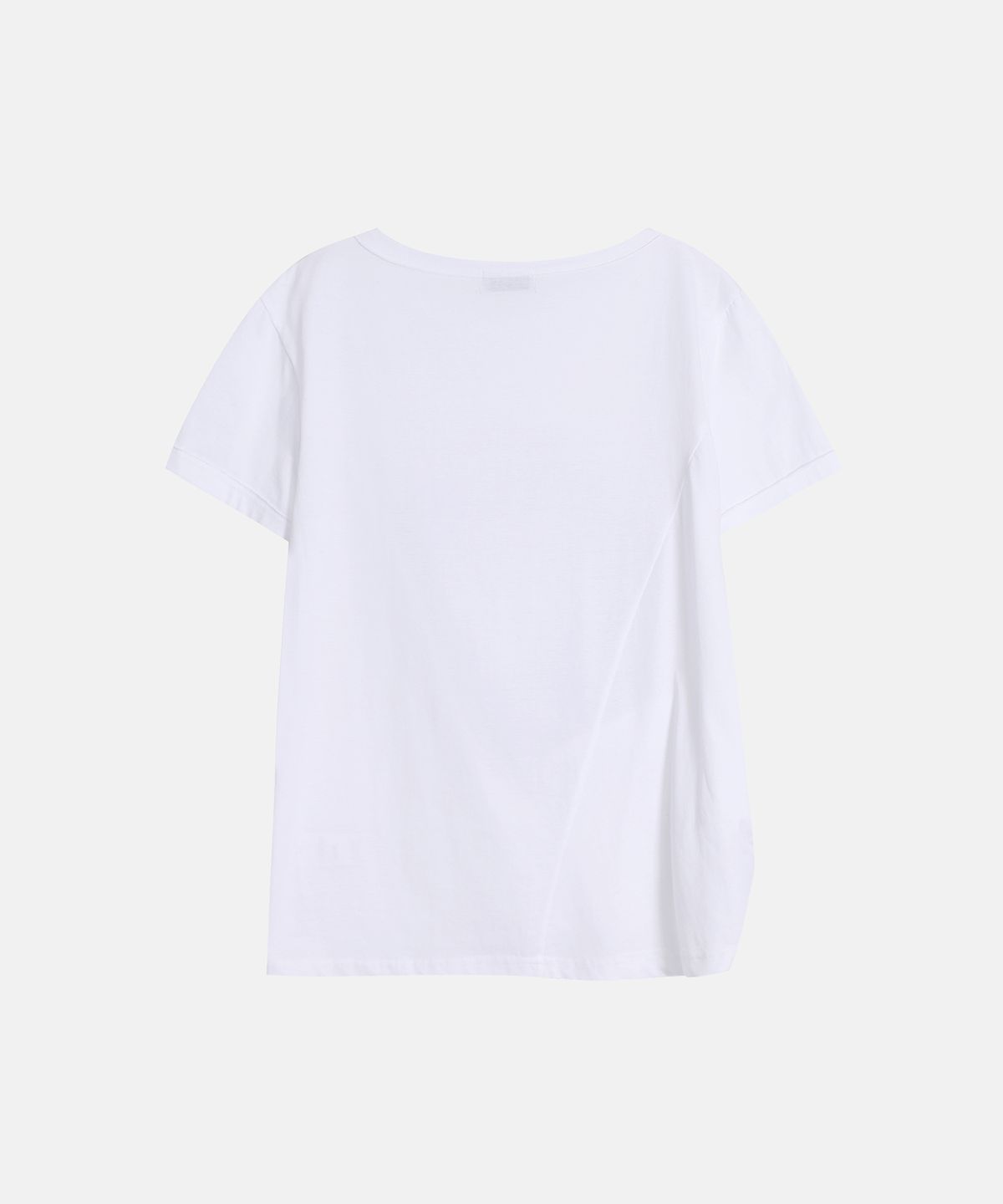 애시메트리(ASYMMETRY) FADED SLANT SILHOUETTE TOP / CHARCOAL
