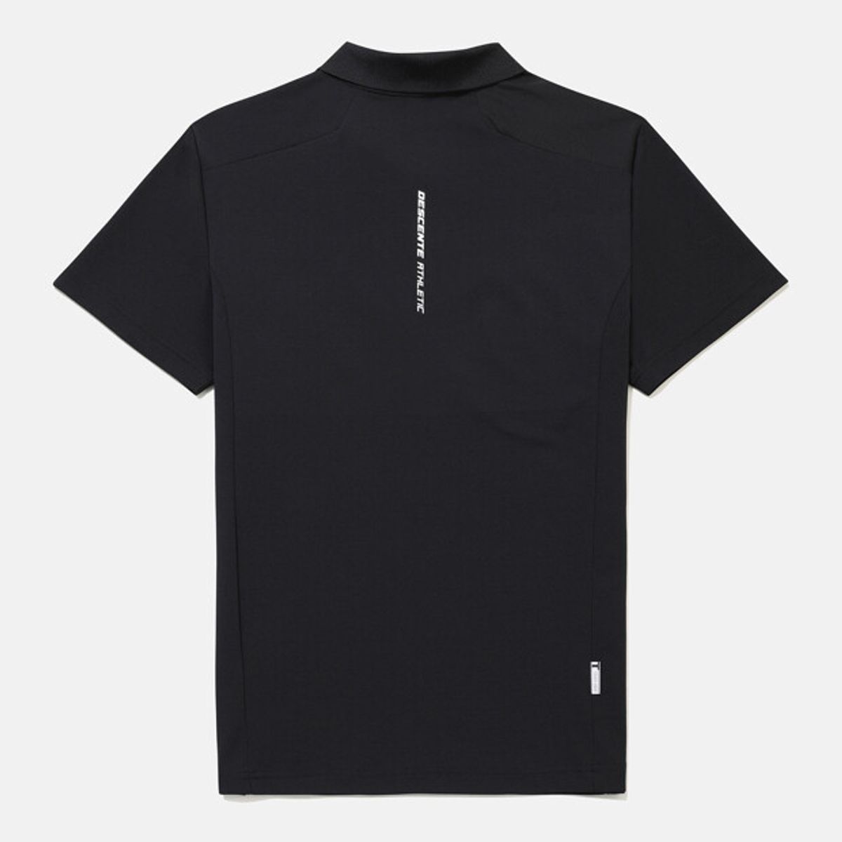 데상트(DESCENTE) 트레이닝 터프라이트 폴로 반팔 티셔츠 블랙 SR213TPS51
