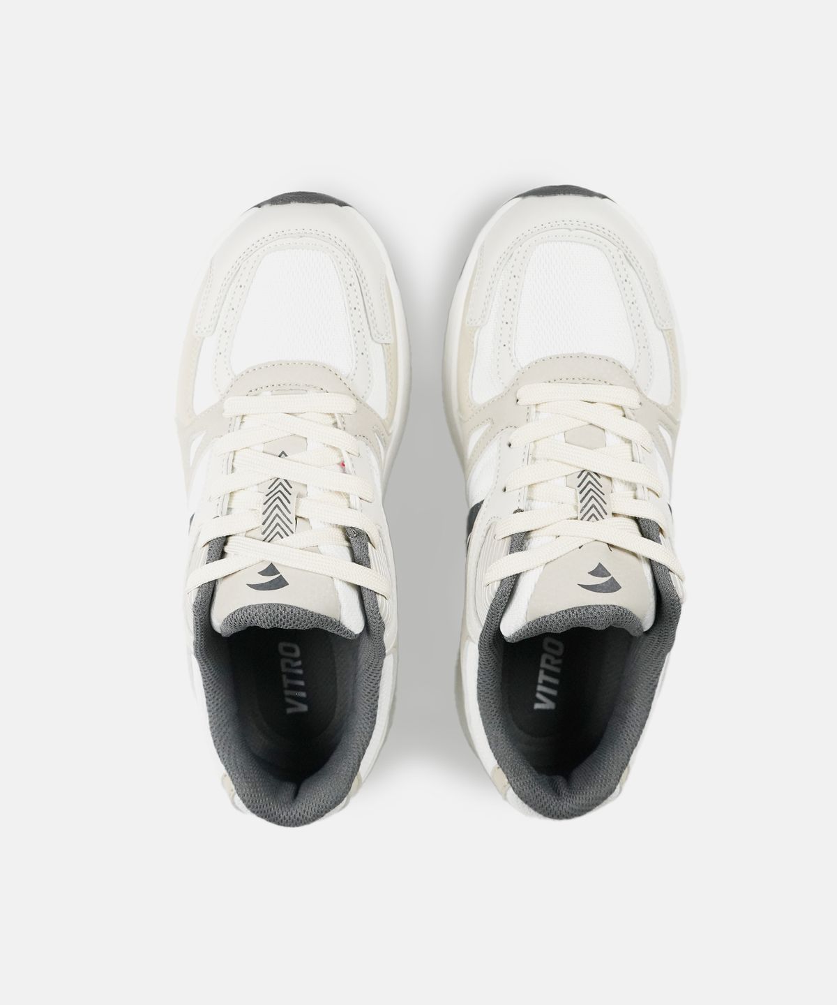 비트로(VITRO) 남녀공용 워킹화 버디3 (OFF WHITE&DARK GRAY)