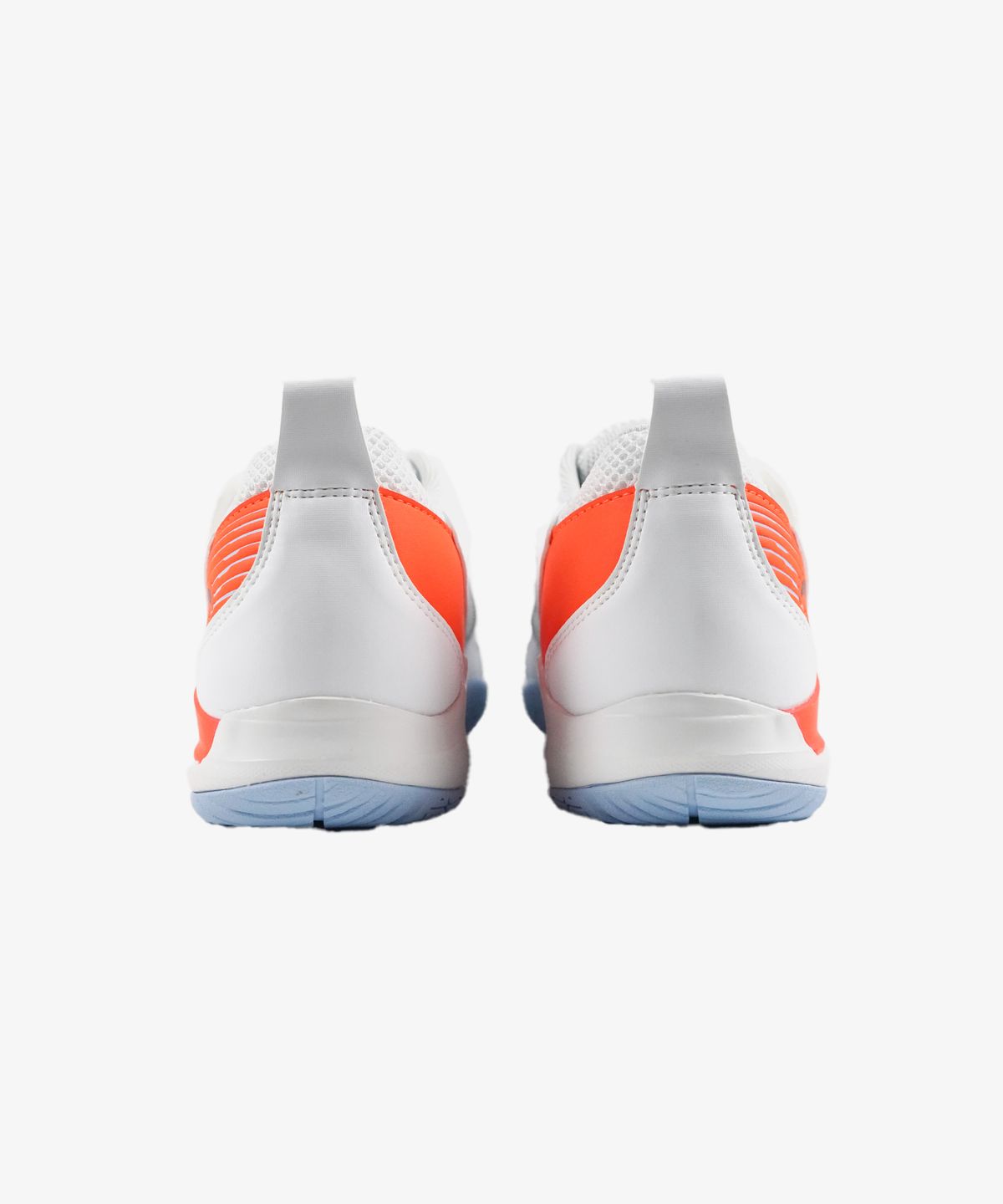비트로(VITRO) 남녀공용 배드민턴화 팬트라 (WHITE&NEON ORANGE) 보아 핏 시스템