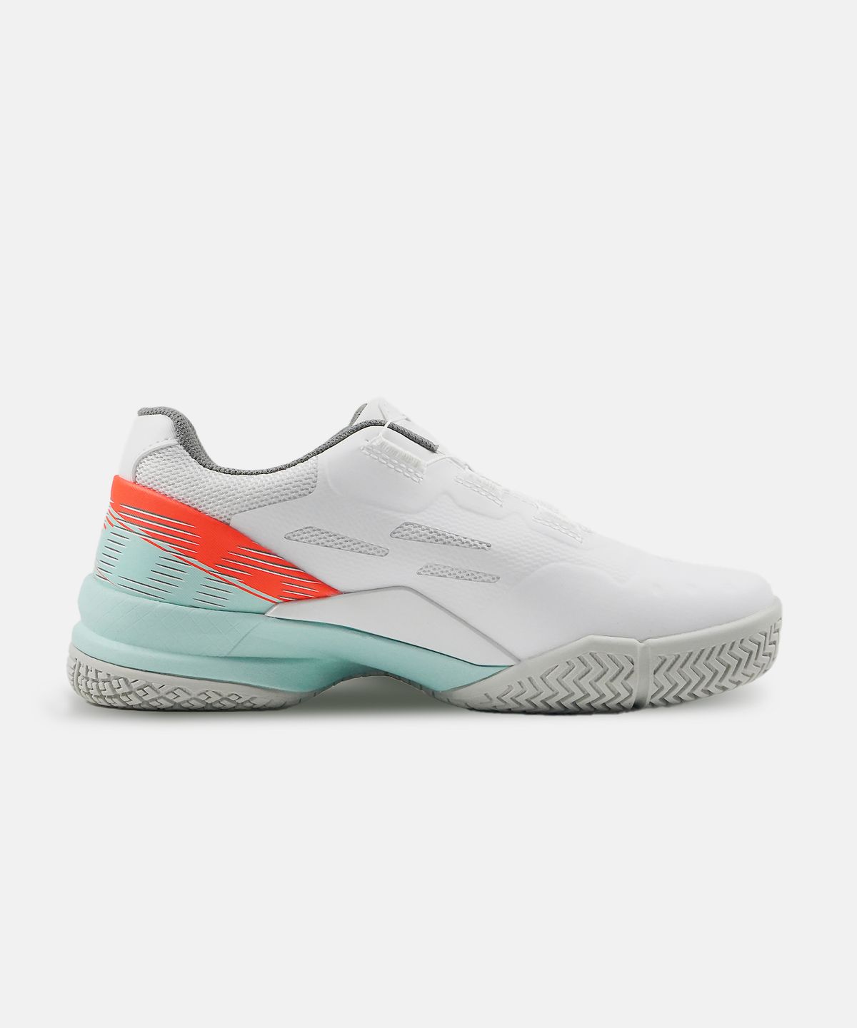 비트로(VITRO) 남녀공용 테니스화 와이드핏 엄스톤3 TSI (WHITE&NEON ORANGE) 보아 핏 시스템