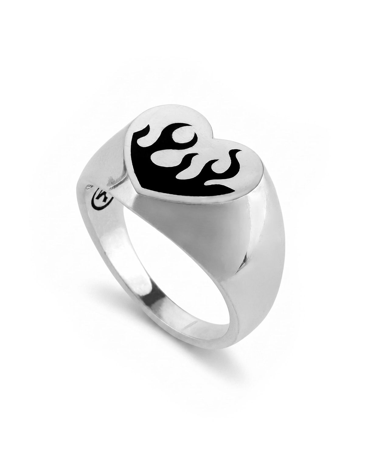 논논(NONENON) FLAME LOVE RNG(BLACK)