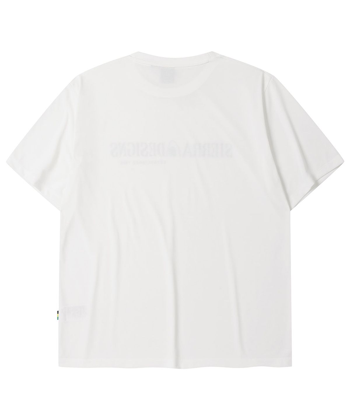 시에라디자인(SIERRA DESIGNS) 오리지널 로고 위크라이트 숏슬리브 WHITE