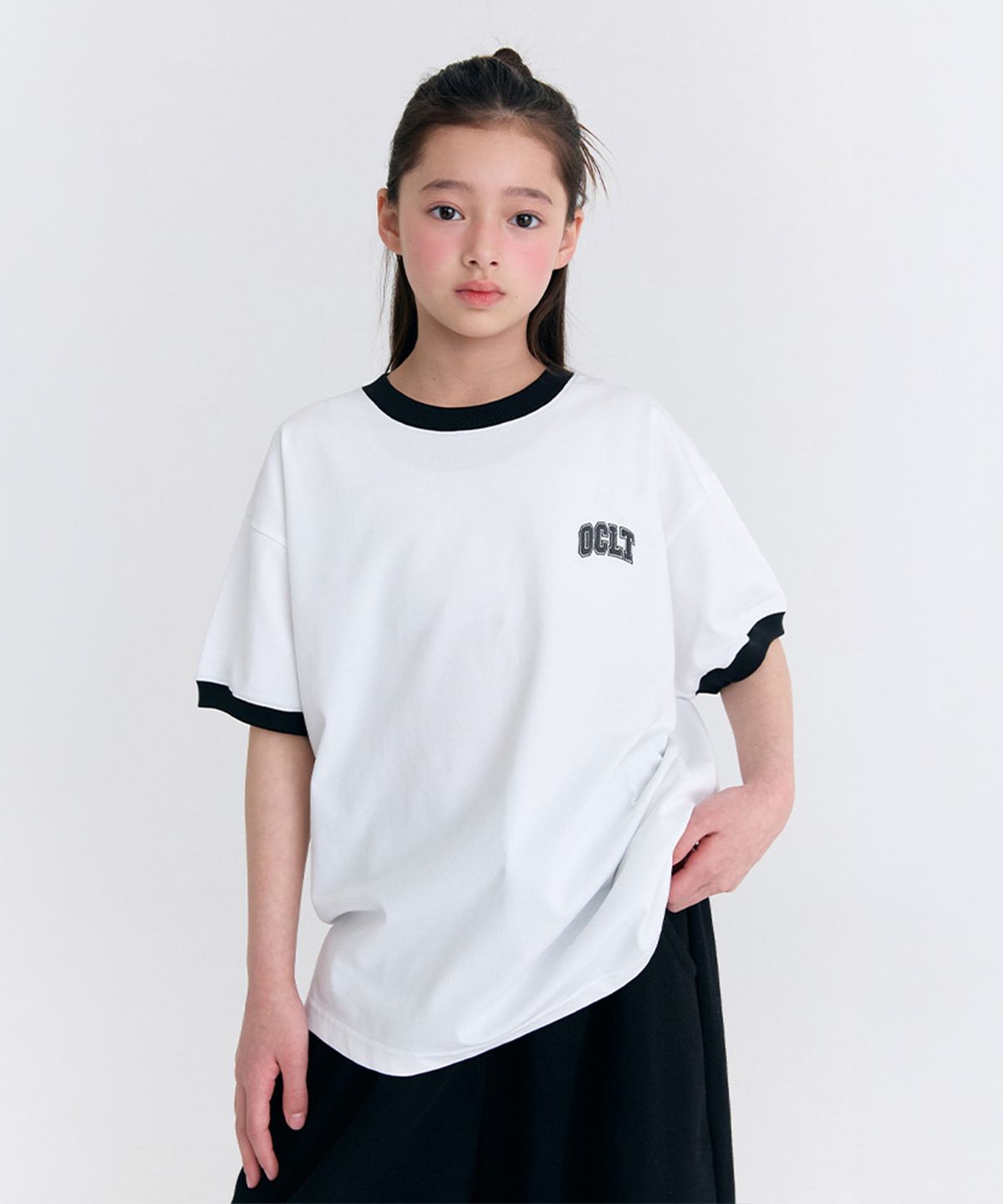 오실롯 주니어(OCELOT JUNIOR) G1 링거반팔 (화이트)