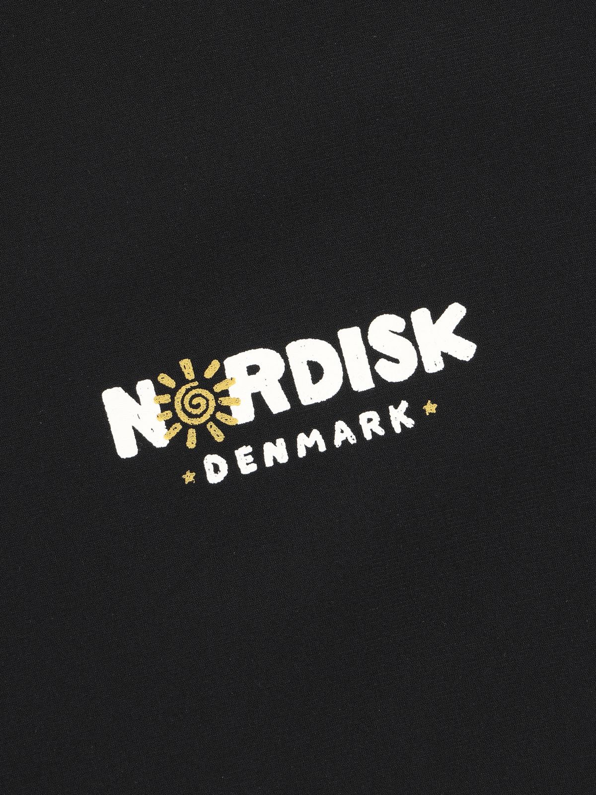 노르디스크(NORDISK) 페리어 트리코트 그래픽 티셔츠 - U_Black