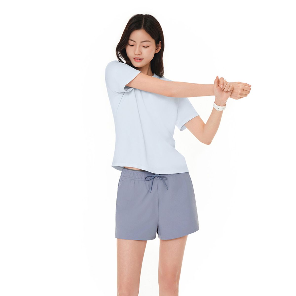 안다르(ANDAR) 에어리센셜 릴렉스핏 숏슬리브