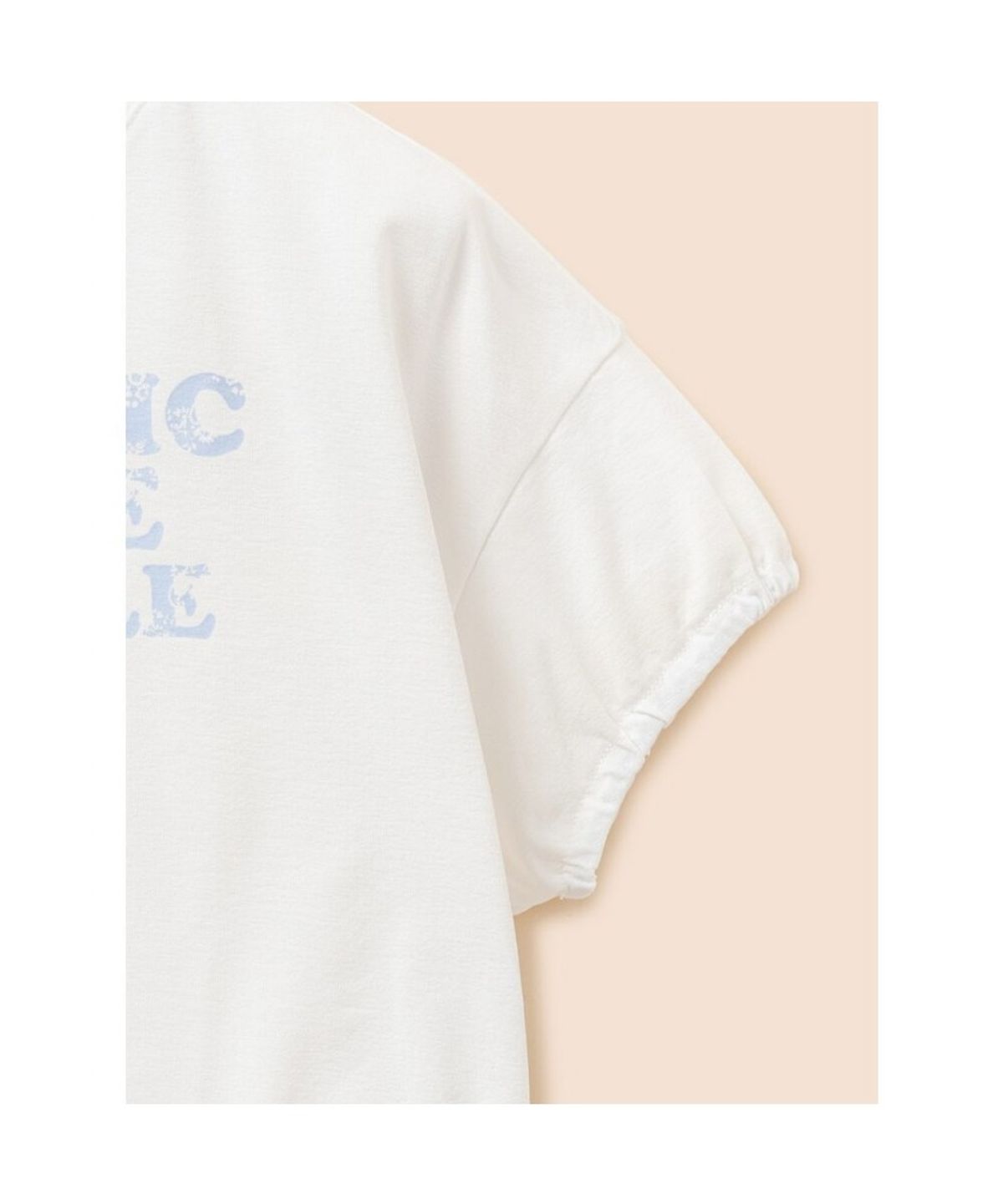 빈폴 키즈(BEANPOLE KIDS) 로고 포인트 저지 블라우스  아이보리 (BI6442G040)