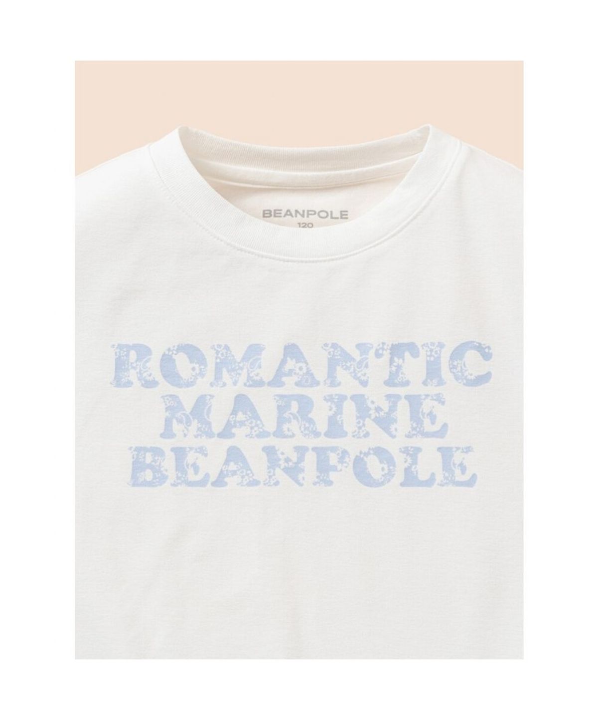 빈폴 키즈(BEANPOLE KIDS) 로고 포인트 저지 블라우스  아이보리 (BI6442G040)