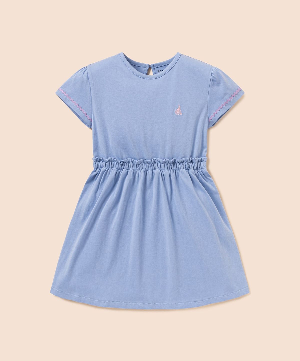 빈폴 키즈(BEANPOLE KIDS) 나야나 솔리드 저지 원피스  스카이 블루 (BI6471G08Q)