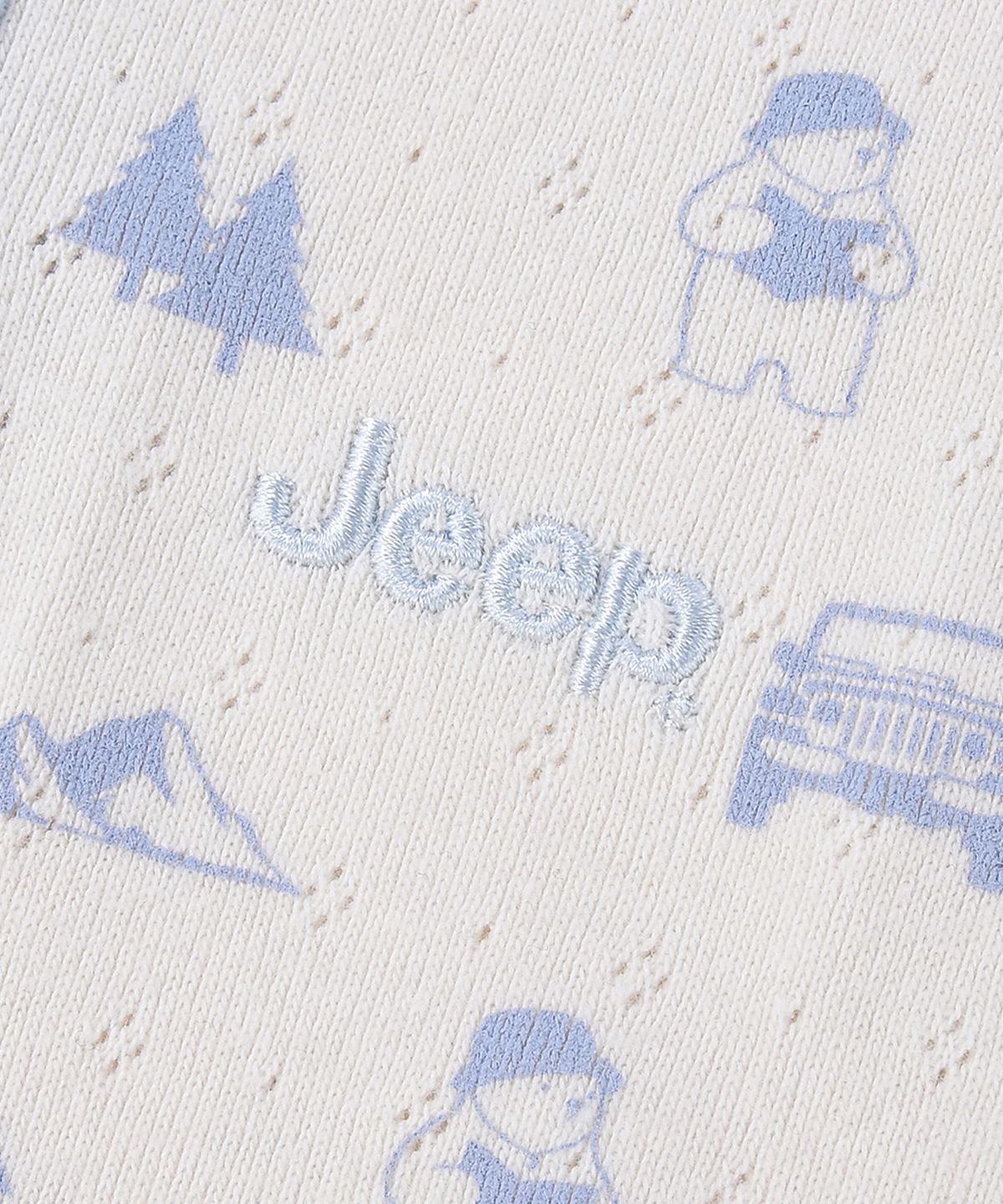 지프키즈(JEEPKIDS) 캠핑 베어 나시 바디수트 셋트 (KR0TTU101BL)
