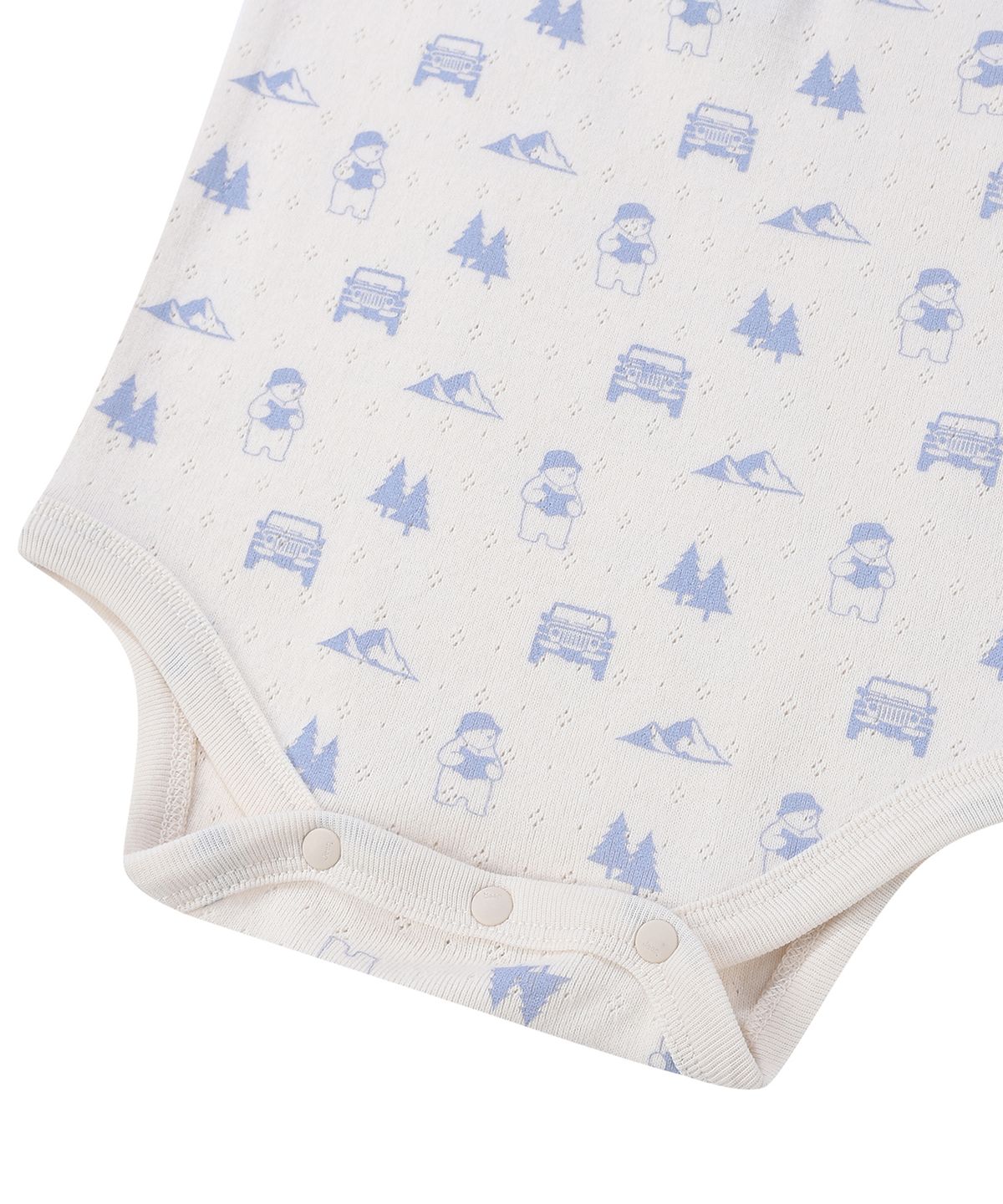 지프키즈(JEEPKIDS) 캠핑 베어 나시 바디수트 셋트 (KR0TTU101BL)