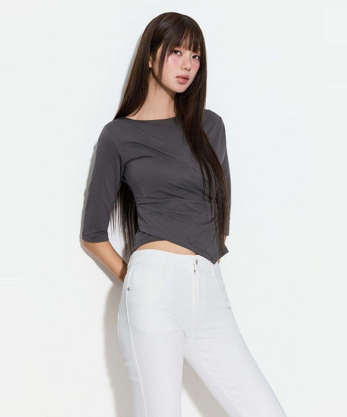 미쏘(MIXXO) 랩 반팔/7부 티셔츠