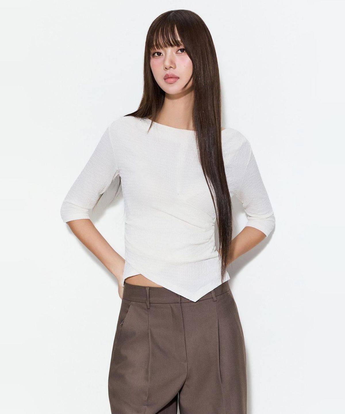 미쏘(MIXXO) 랩 반팔/7부 티셔츠