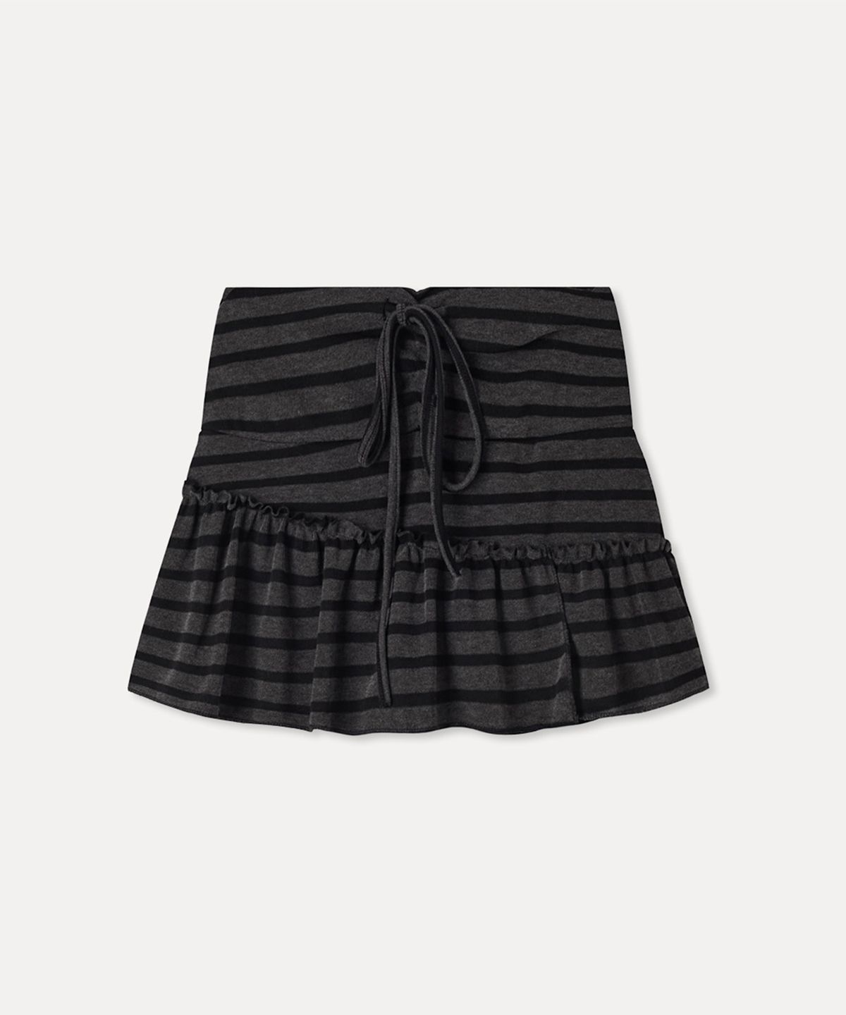 미쏘(MIXXO) 프릴 밴딩 미니스커트_MIWWMG53SS