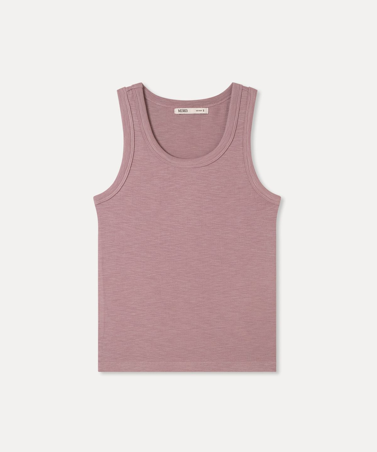 미쏘(MIXXO) 라운드넥 슬리브리스_MIWHNG55SS