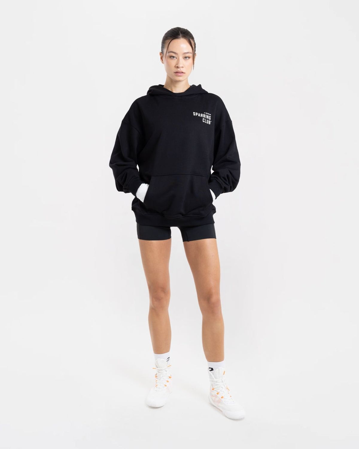 복스로(BOXRAW) This Is My House 오버사이즈 후디 - 여성 W BXRW-U-TIMHOH-W