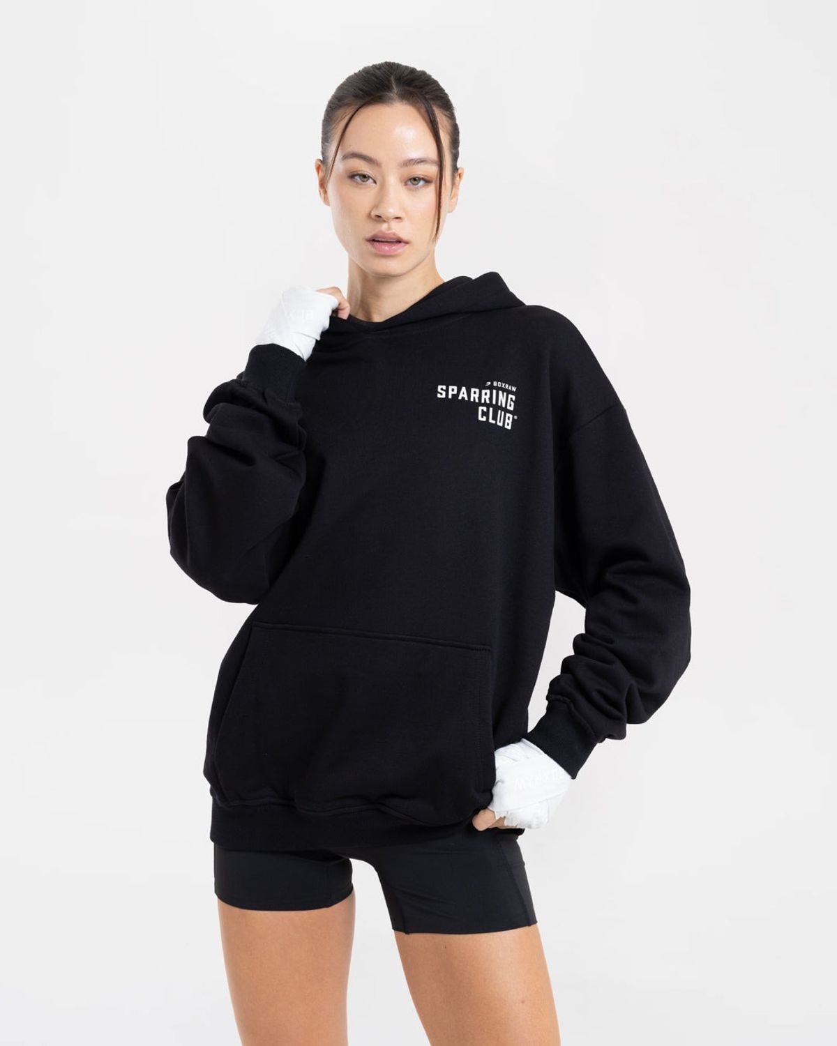 복스로(BOXRAW) This Is My House 오버사이즈 후디 - 여성 W BXRW-U-TIMHOH-W