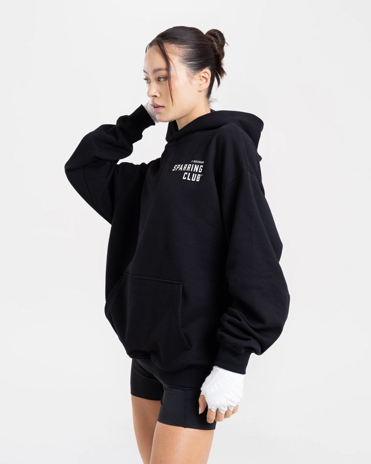 복스로(BOXRAW) This Is My House 오버사이즈 후디 - 여성 W BXRW-U-TIMHOH-W