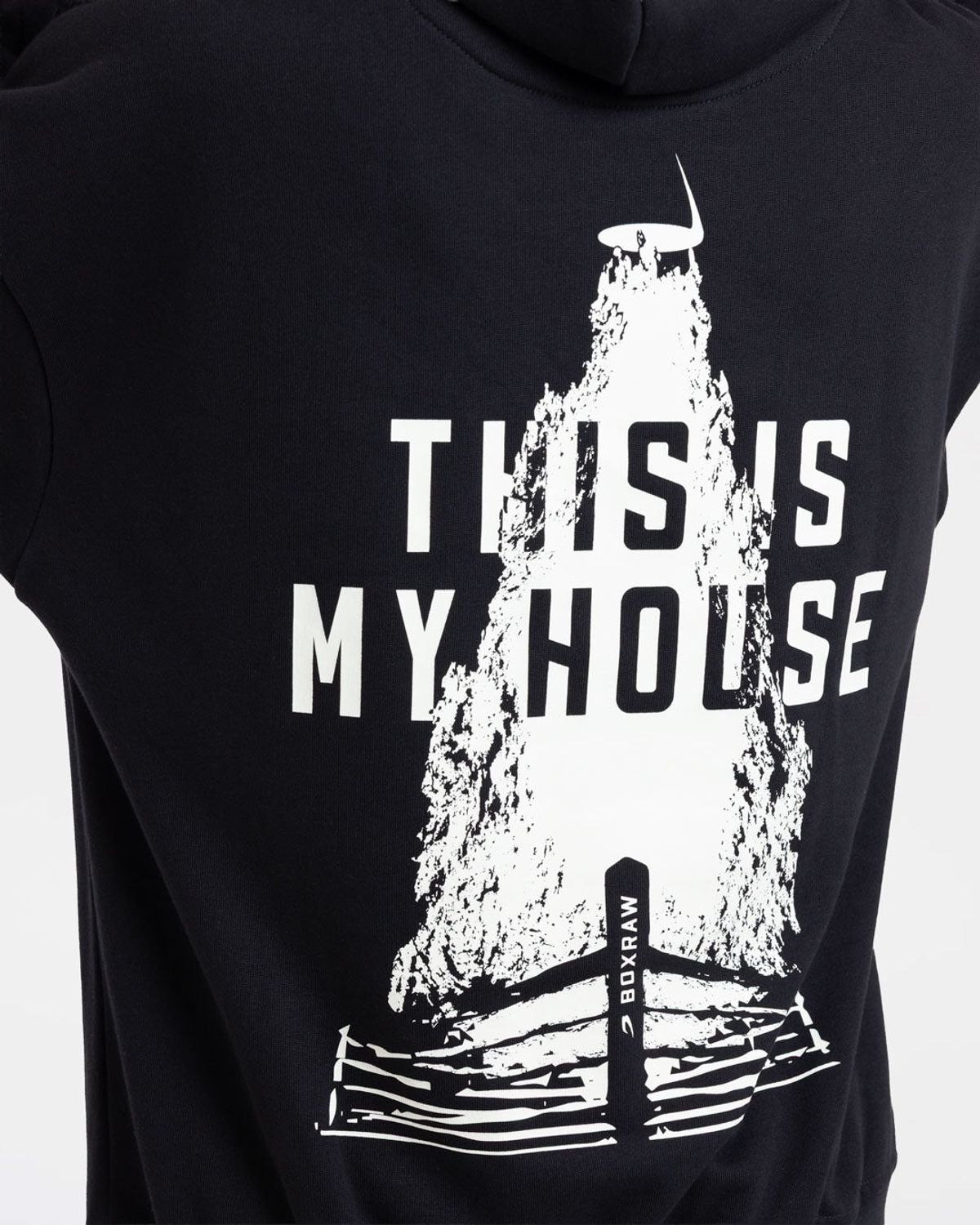 복스로(BOXRAW) This Is My House 오버사이즈 후디 - 여성 W BXRW-U-TIMHOH-W