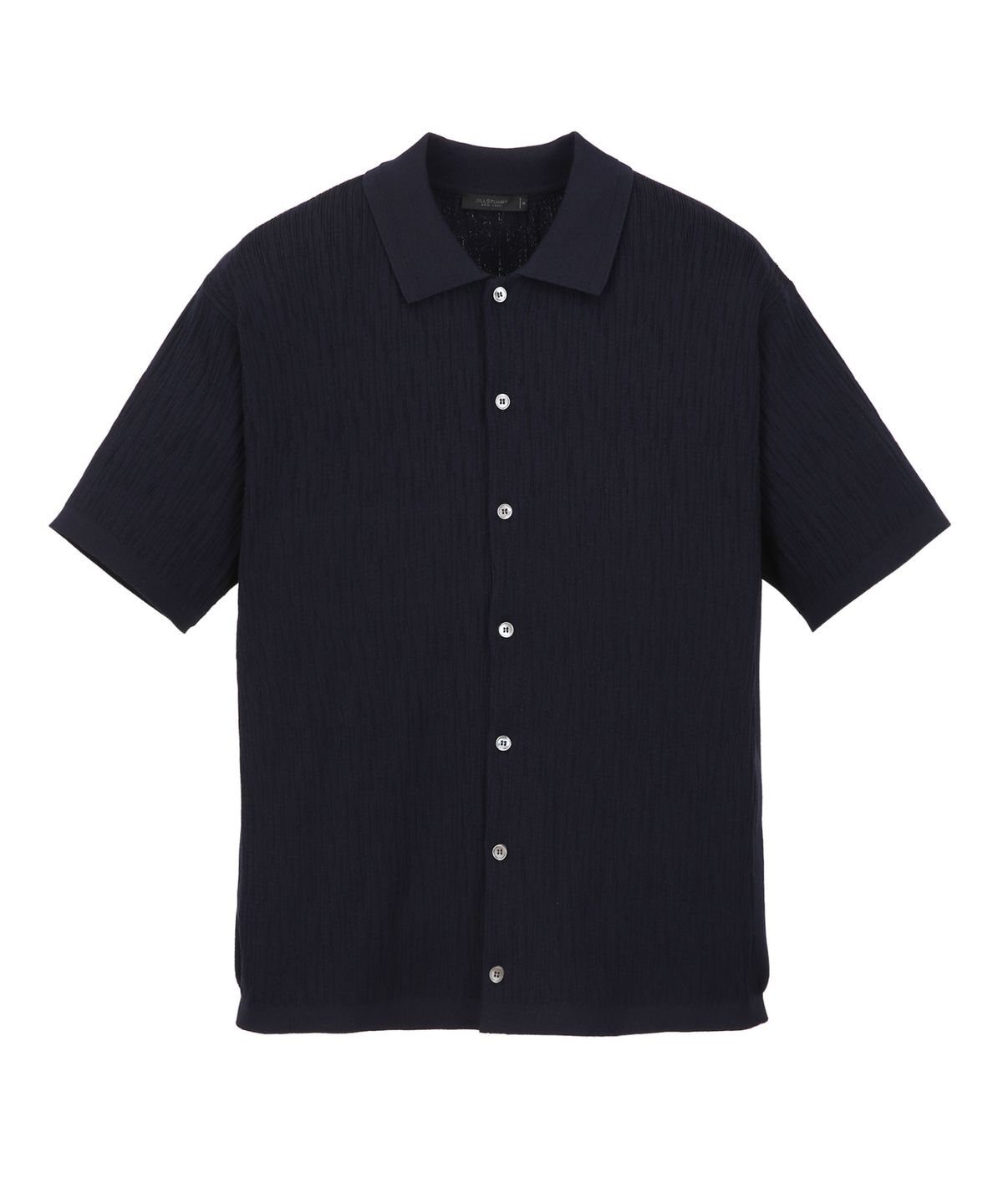 질스튜어트뉴욕 맨(JILLSTUART NEWYORK MEN) 플리츠 카라 가디건 - 다크네이비 (JNSW6B604N3)