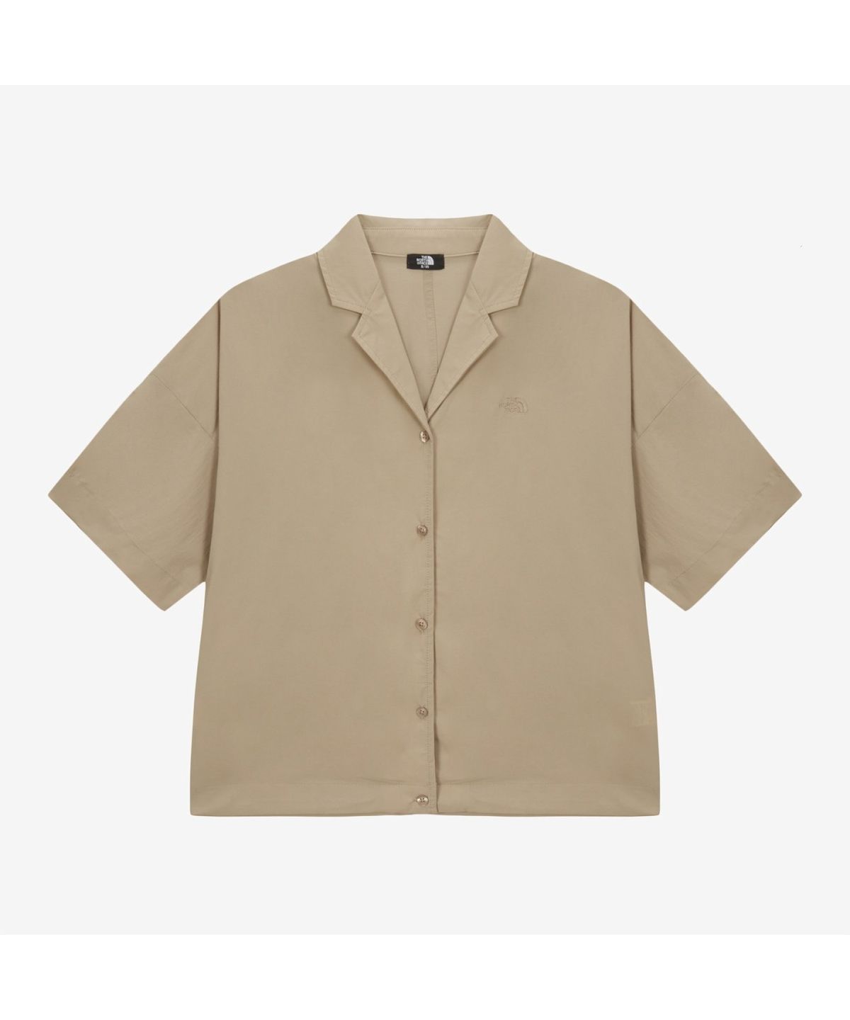 노스페이스(THE NORTH FACE) NH8SS40C 여성 아이스큐브 반팔 셔츠 WALNUT