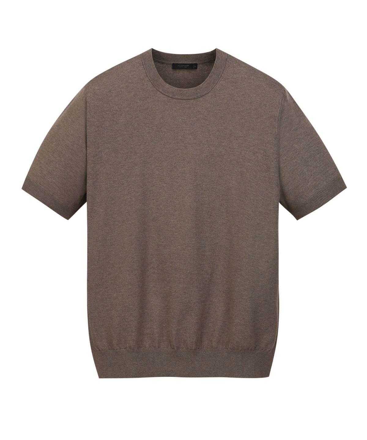 질스튜어트뉴욕 맨(JILLSTUART NEWYORK MEN) 실키 크루넥 니트 - 브라운 (JNSW6B304W2)