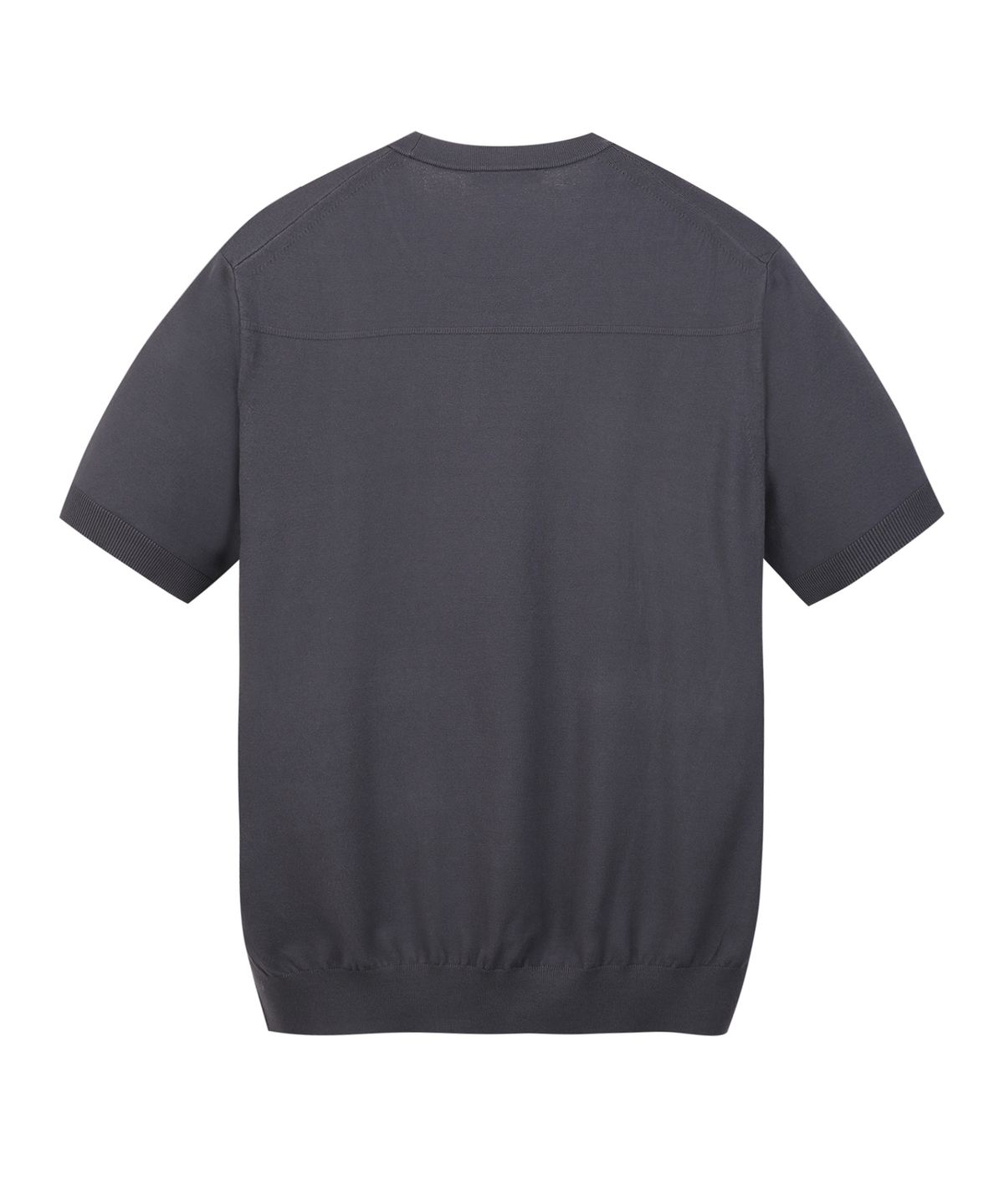 질스튜어트뉴욕 맨(JILLSTUART NEWYORK MEN) 실키 크루넥 니트 - 다크그레이 (JNSW6B304G3)