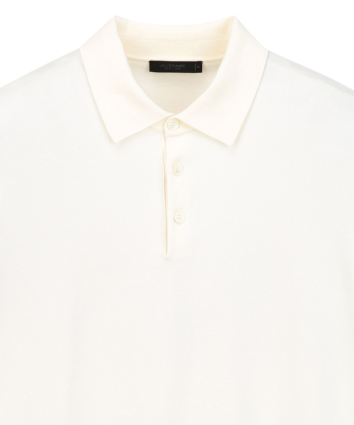 질스튜어트뉴욕 맨(JILLSTUART NEWYORK MEN) 실키 카라 니트 - 아이보리 (JNSW6B303IV)