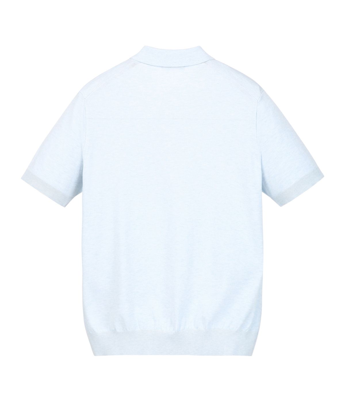 질스튜어트뉴욕 맨(JILLSTUART NEWYORK MEN) 실키 카라 니트 - 스카이블루 (JNSW6B303B1)