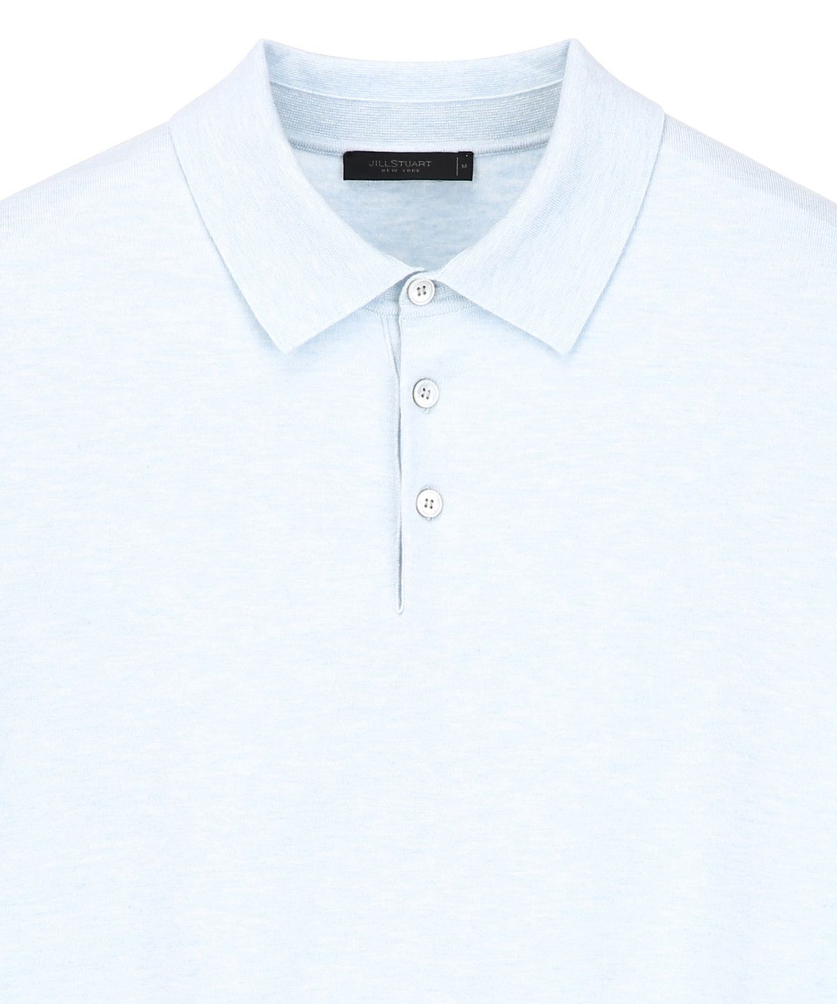 질스튜어트뉴욕 맨(JILLSTUART NEWYORK MEN) 실키 카라 니트 - 스카이블루 (JNSW6B303B1)