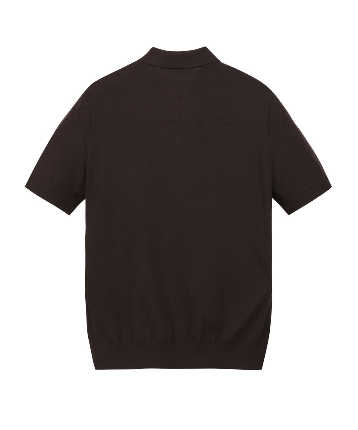 질스튜어트뉴욕 맨(JILLSTUART NEWYORK MEN) 실키 카라 니트 - 다크브라운 (JNSW6B303W3)