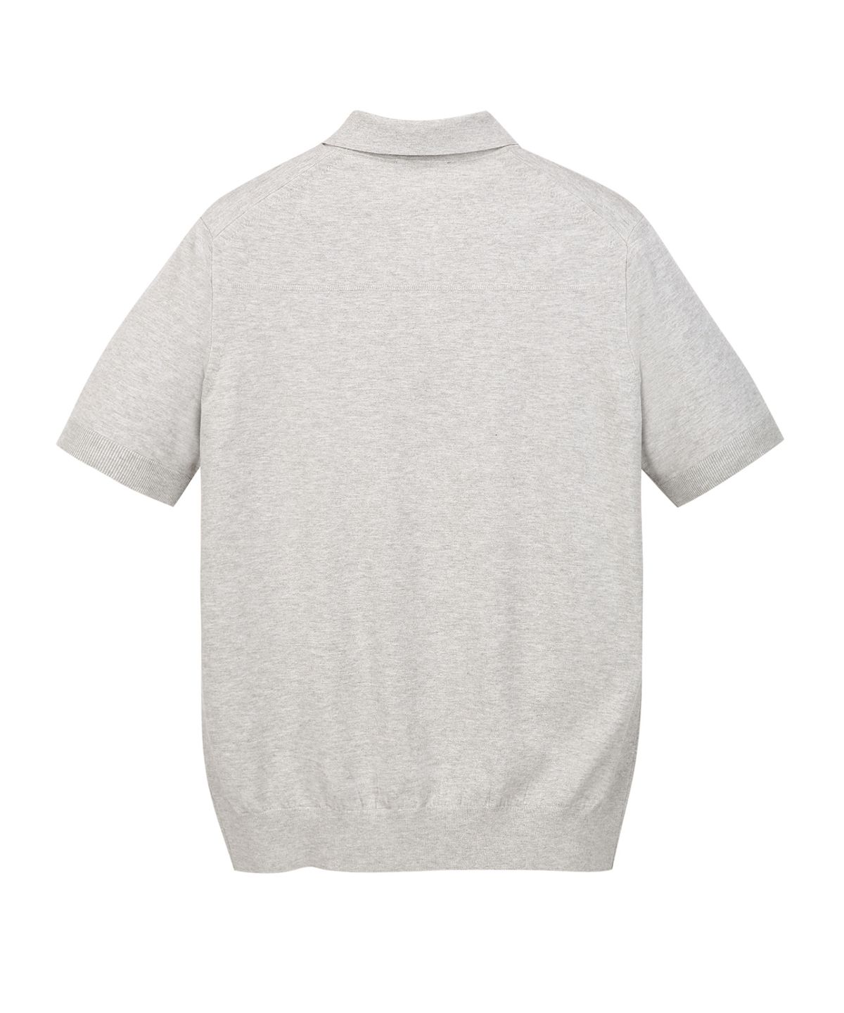 질스튜어트뉴욕 맨(JILLSTUART NEWYORK MEN) 실키 카라 니트 - 그레이 (JNSW6B303G2)