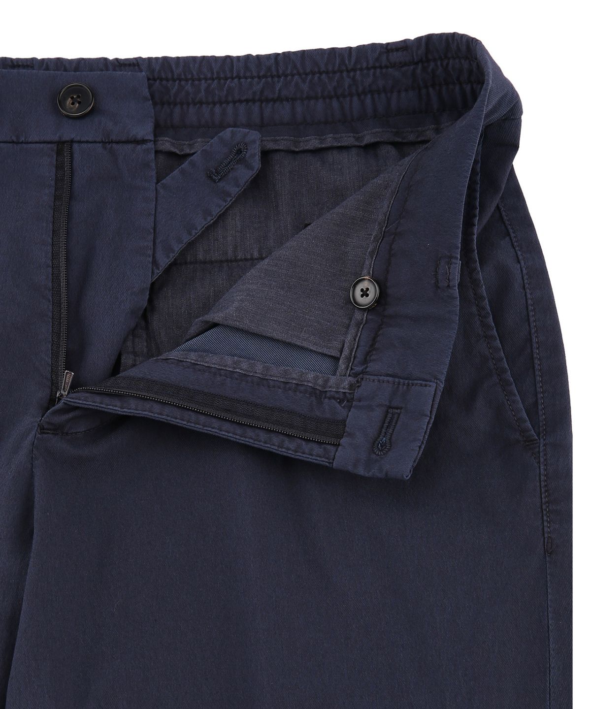 질스튜어트뉴욕 맨(JILLSTUART NEWYORK MEN) 가먼트 다잉 셋업 팬츠 - 다크네이비 (JNPA6B383N3)