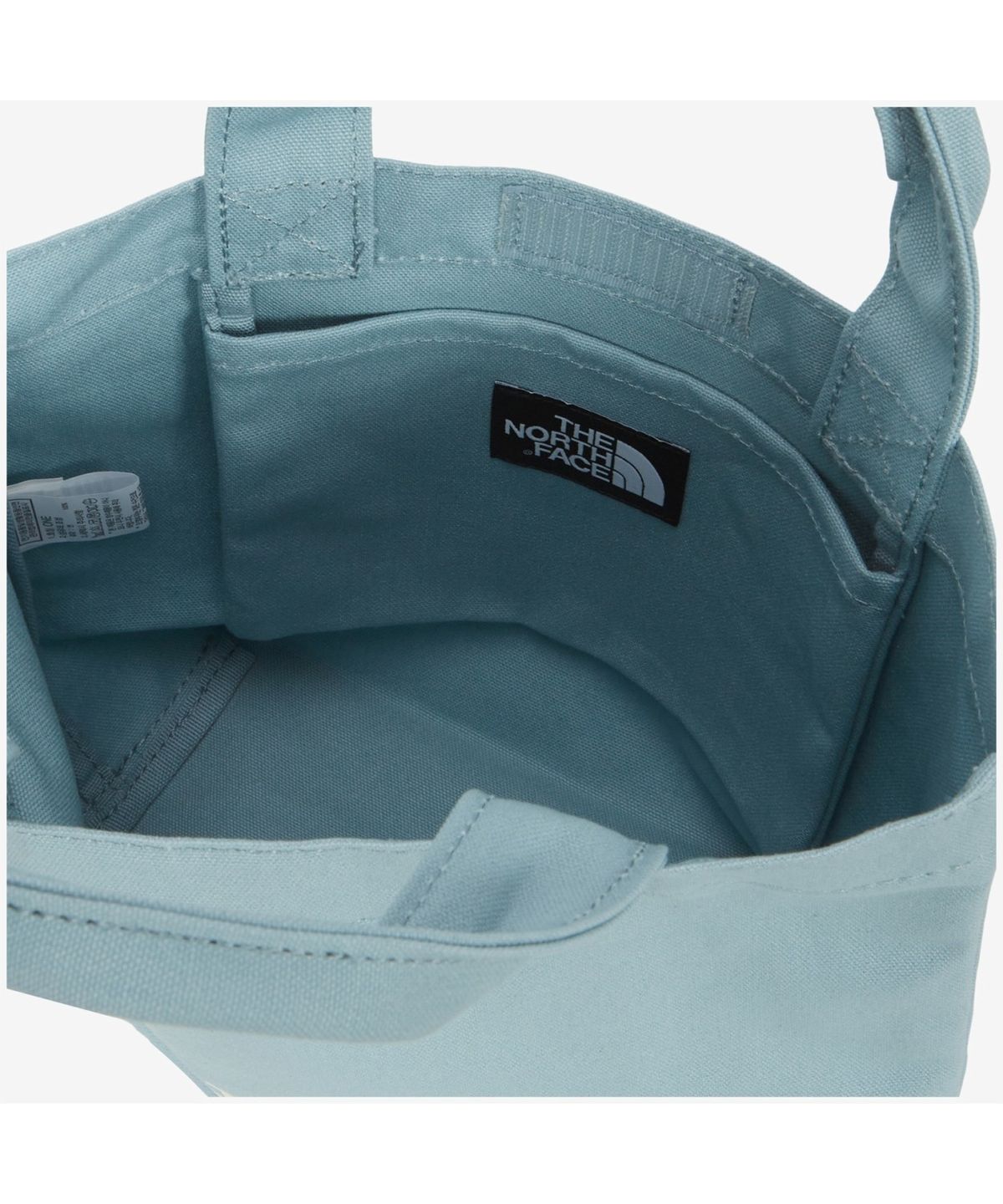 노스페이스(THE NORTH FACE) NN2PS26D 티앤에프 로고 코튼 백 스몰 GRAYISH TURQUOISE