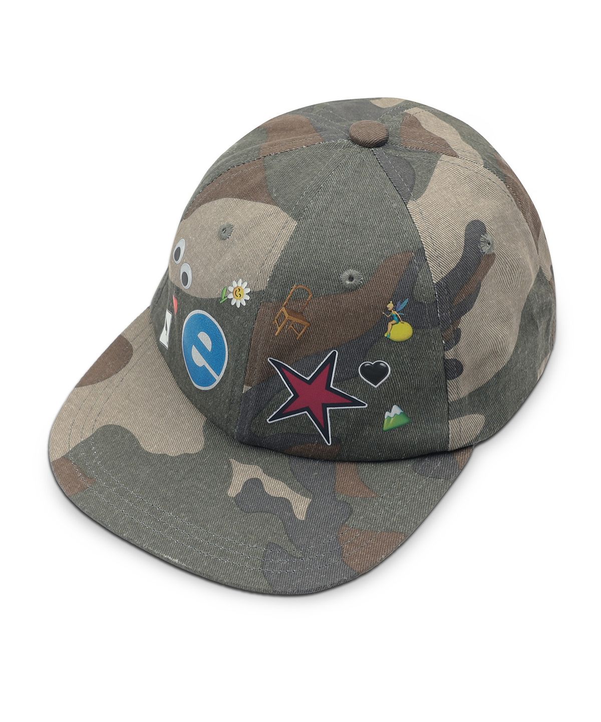 글랙(GLACK) GC078 아이콘팩 카모 볼 캡 (GREEN CAMO)