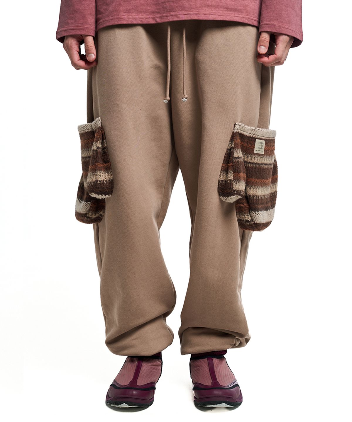쓰리아이(3IE) MISMATCH CARGO PANTS_BEIGE