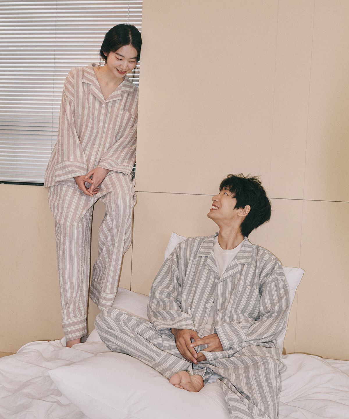 오끼뜨(OGGITT) (uni)도미토리 아코디언 파자마 애플칩
