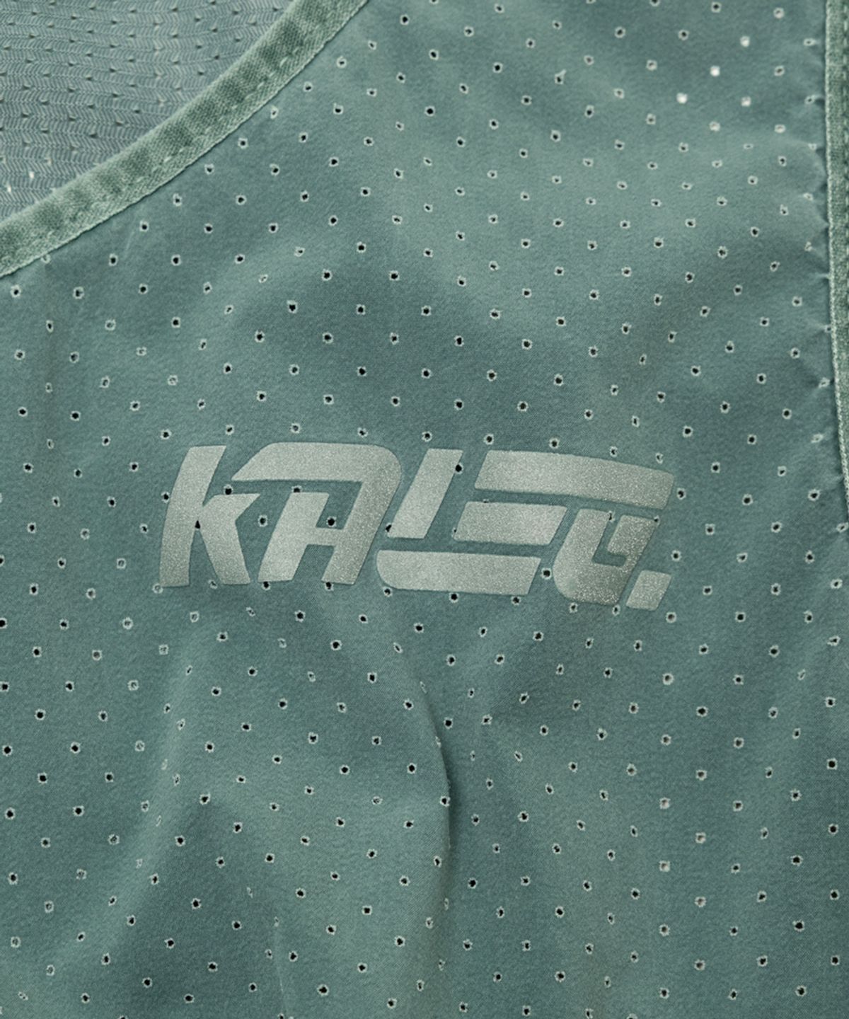 칼렉(KALEG) 워시드 에어블레이드 레이스 싱글렛 (그레이 카키)