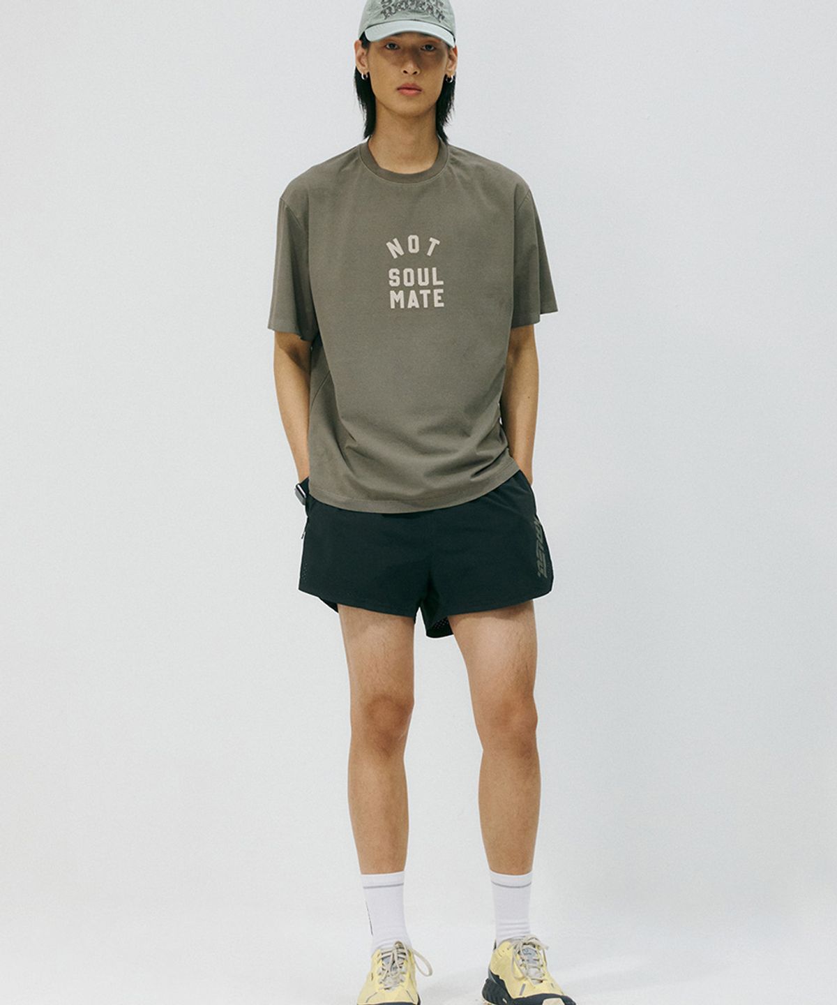 칼렉(KALEG) 올데이 숏 슬리브 남성 (소프트 그린)