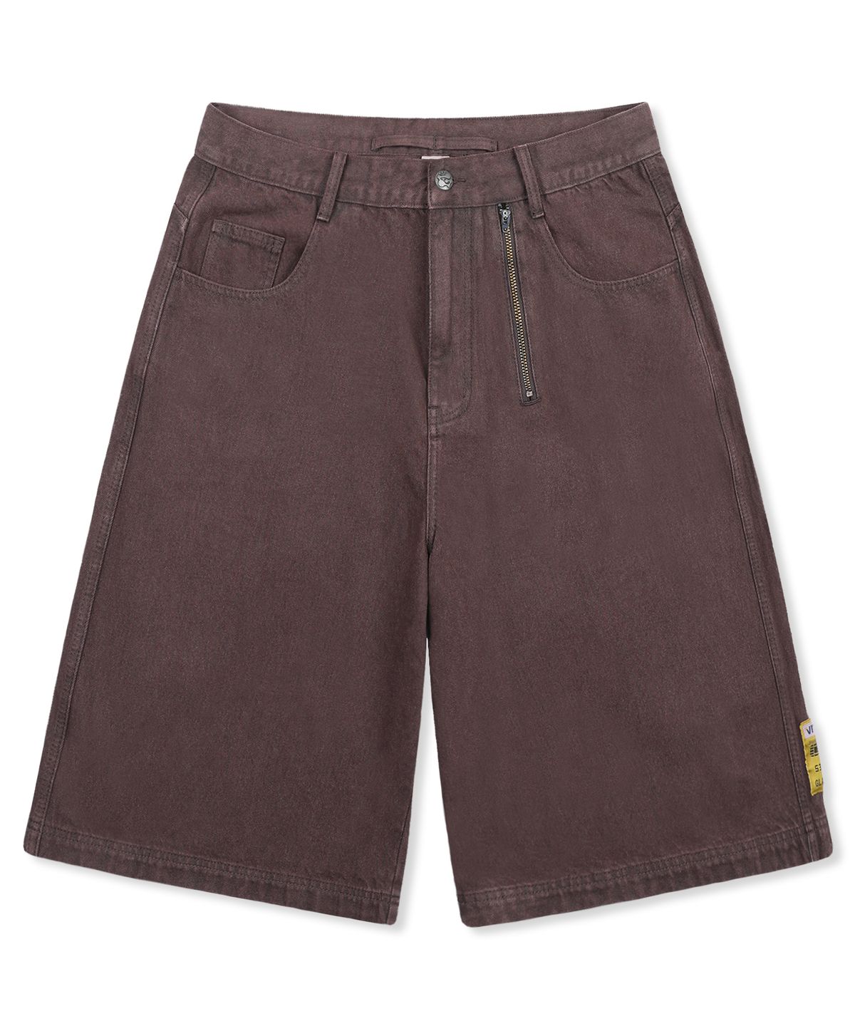 글랙(GLACK) GHP037 308 리디렉션 워시드 데님 팬츠 (BROWN)