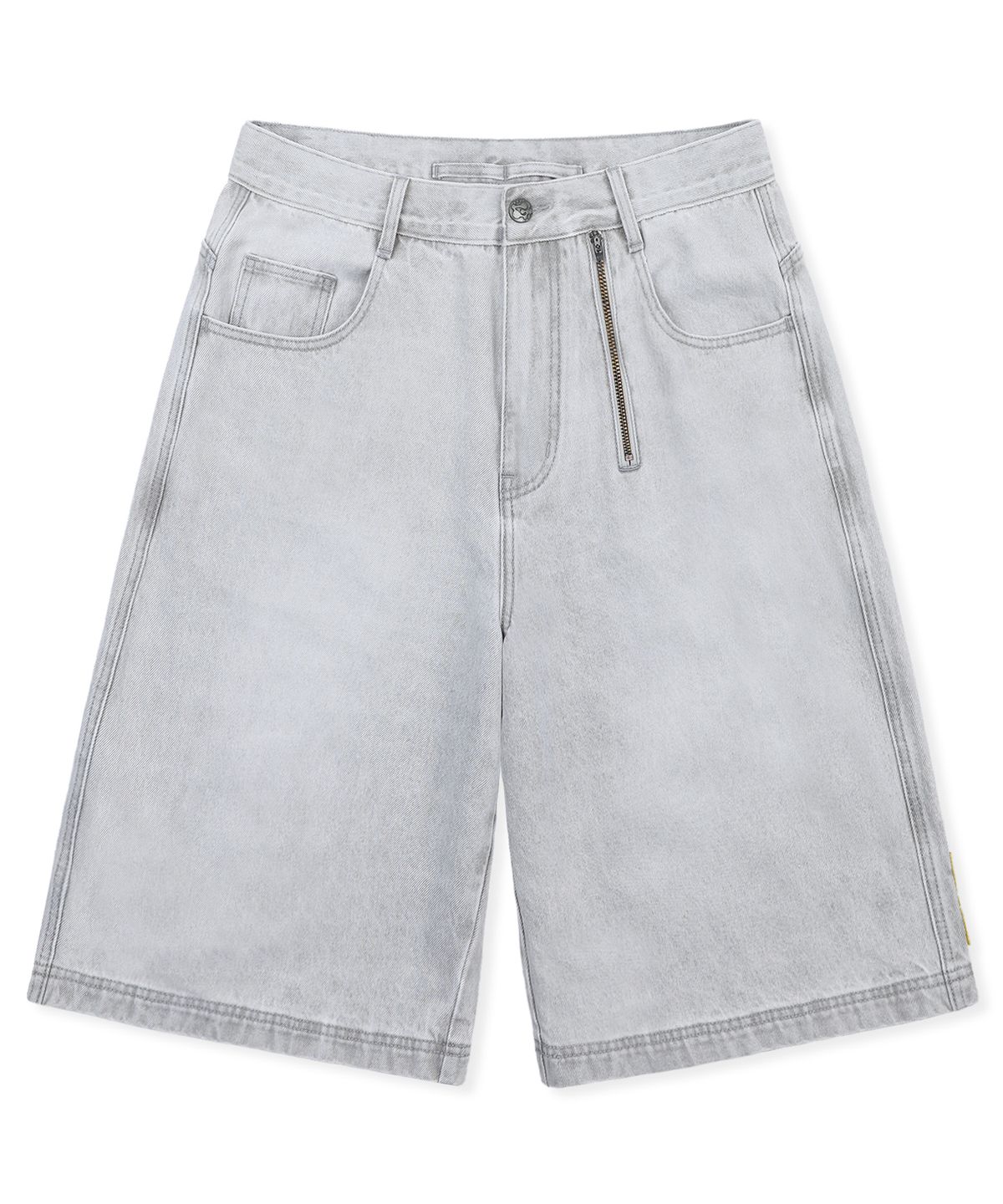 글랙(GLACK) GHP037 308 리디렉션 워시드 데님 팬츠 (BEIGE)