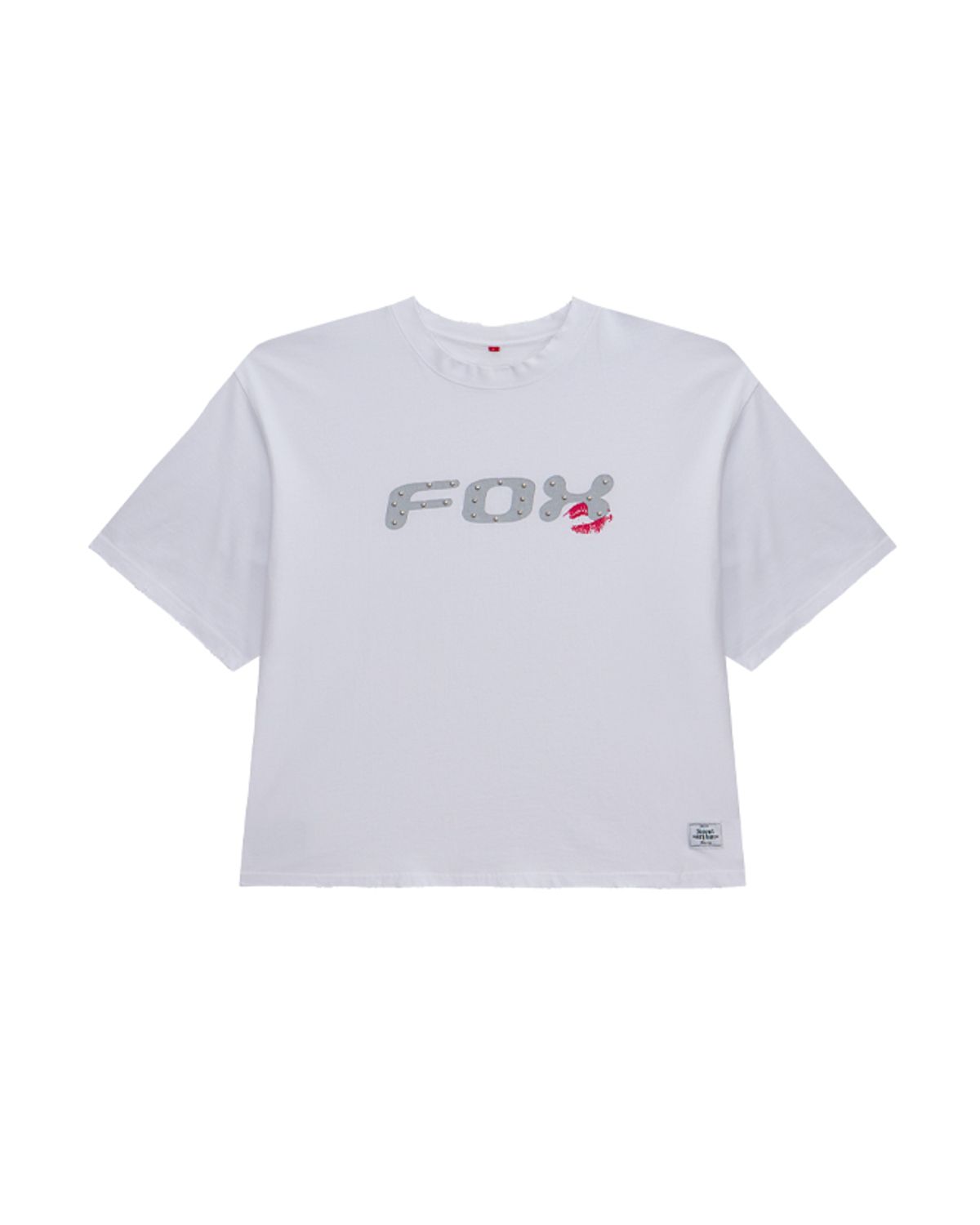 뭉(MWOONG) Fox stud tee WH