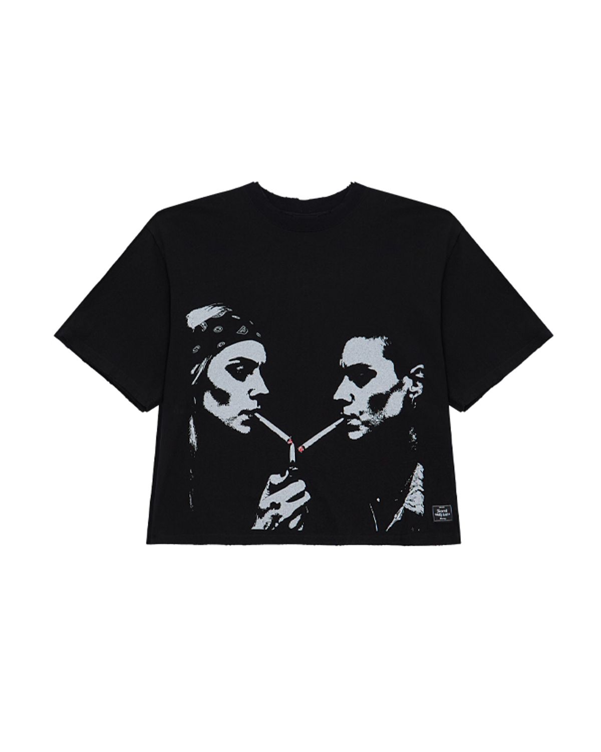 뭉(MWOONG) Smoking girls tee BK