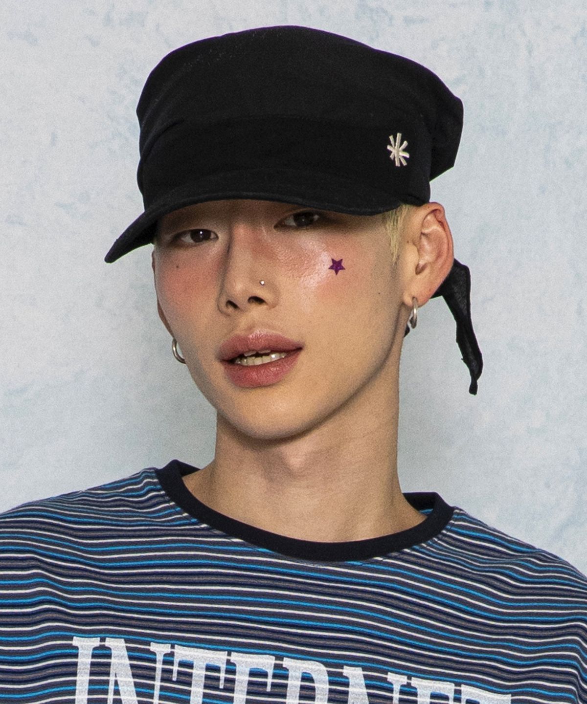 글랙(GLACK) GC079 플로피 코튼 반다나 캡 (BLACK)